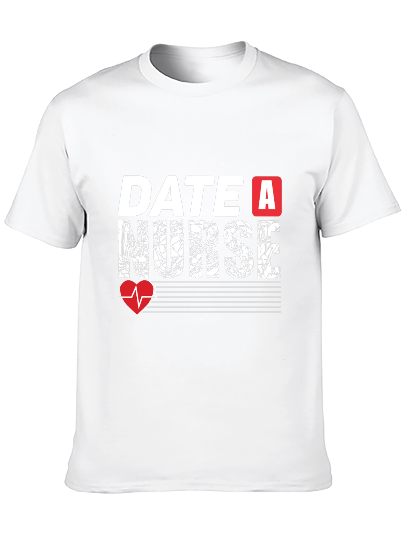 Date A Nurse Graphic T-Shirt - Black Cotton Tee