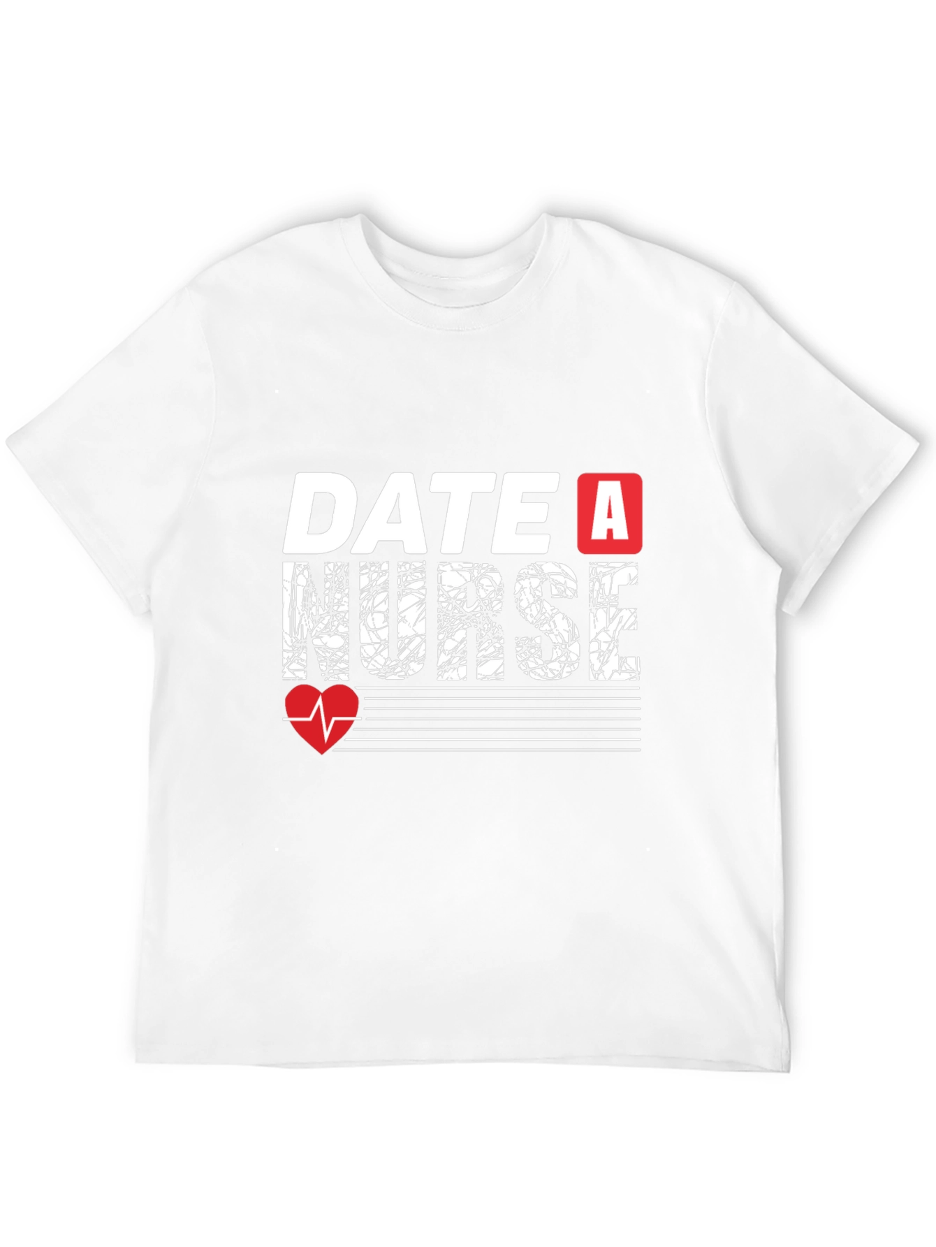 Date A Nurse Graphic T-Shirt - Black Cotton Tee