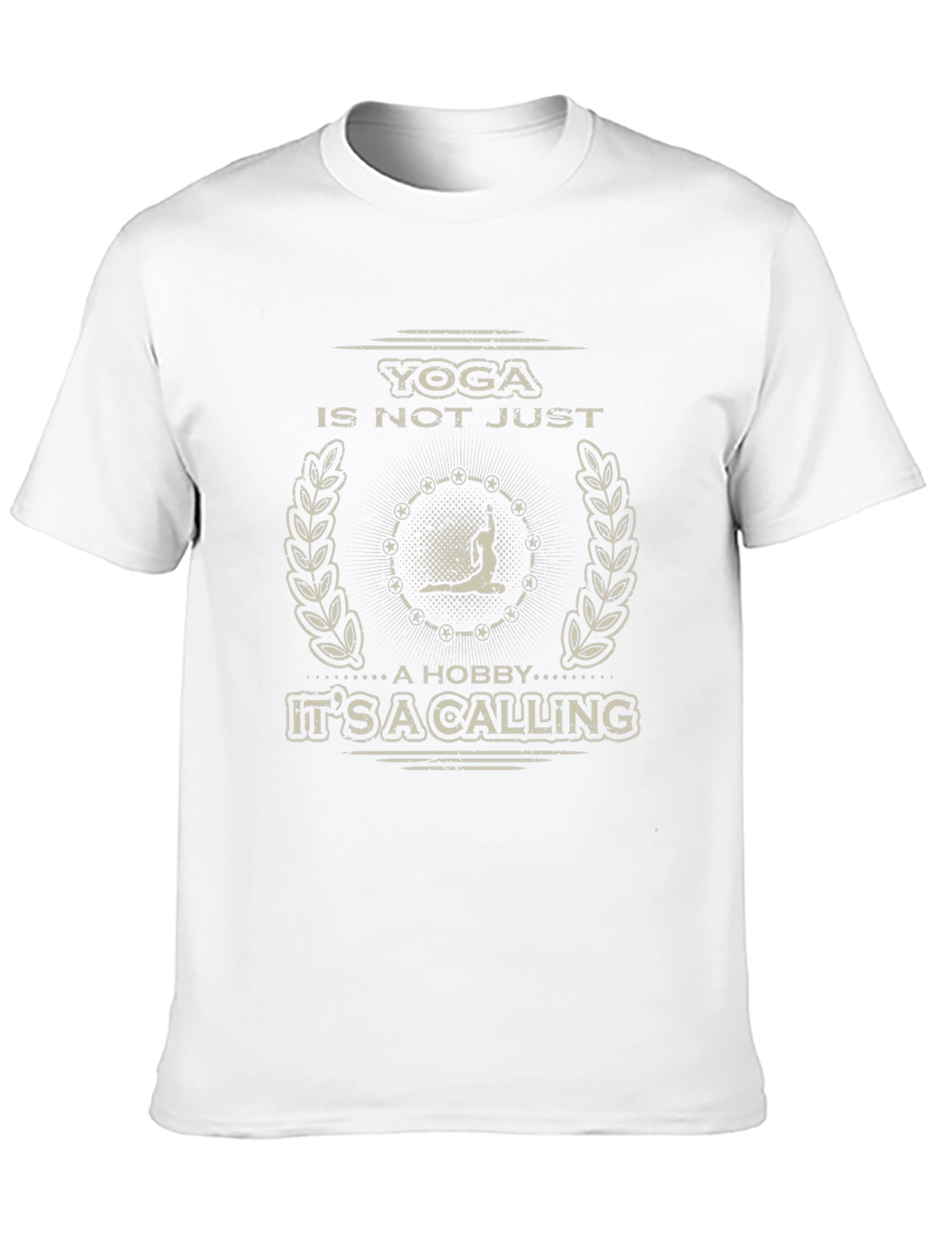 Yoga Calling Graphic Tee - Black Unisex T-Shirt