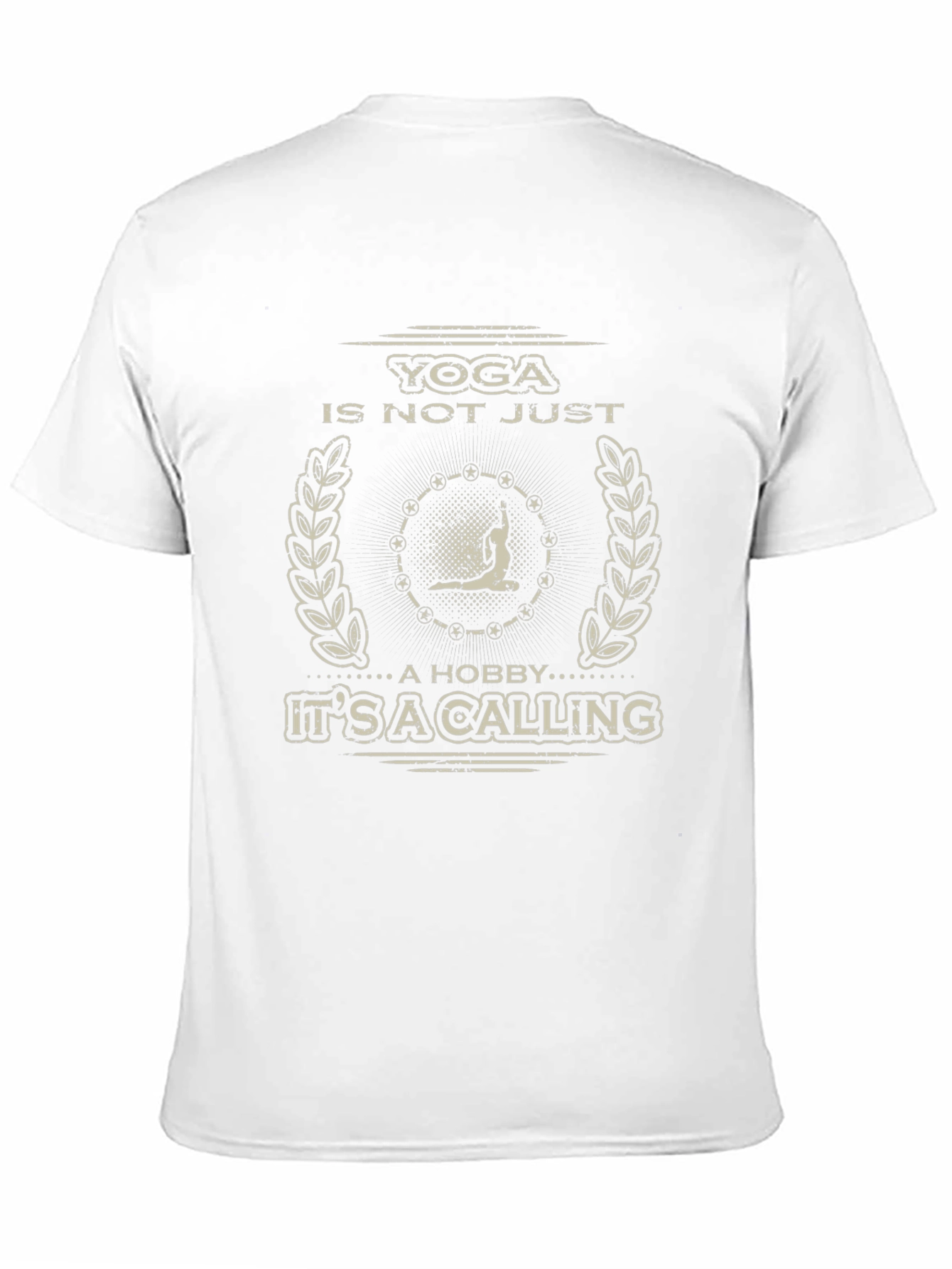 Yoga Calling Graphic Tee - Black Unisex T-Shirt