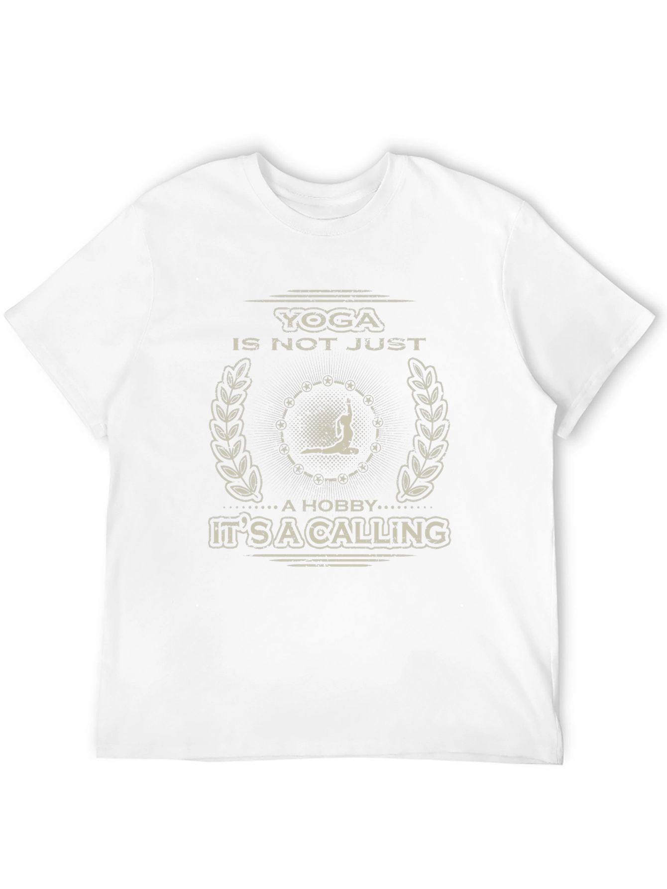 Yoga Calling Graphic Tee - Black Unisex T-Shirt
