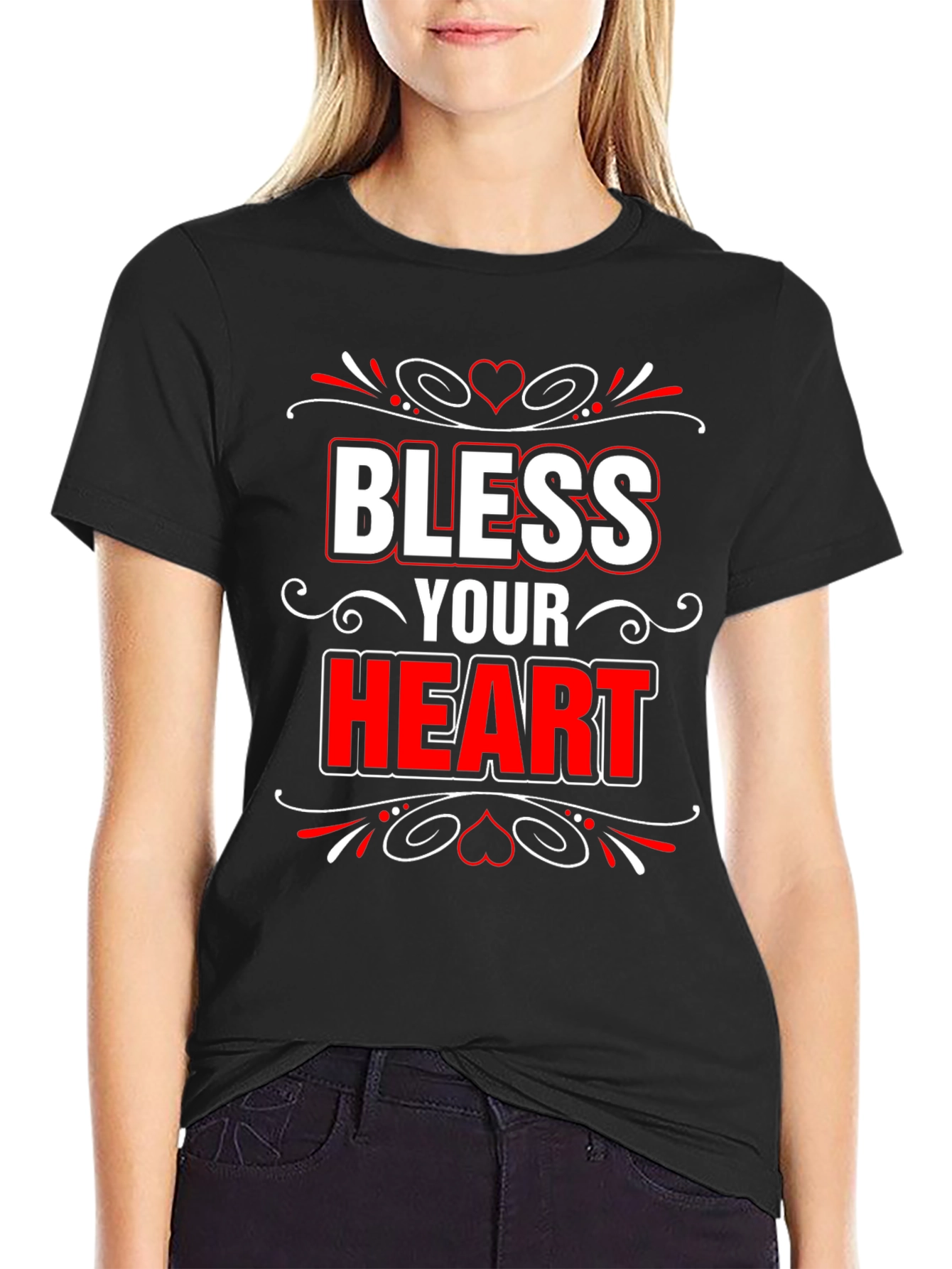 Bless Your Heart Graphic Tee - Stylish Comfort