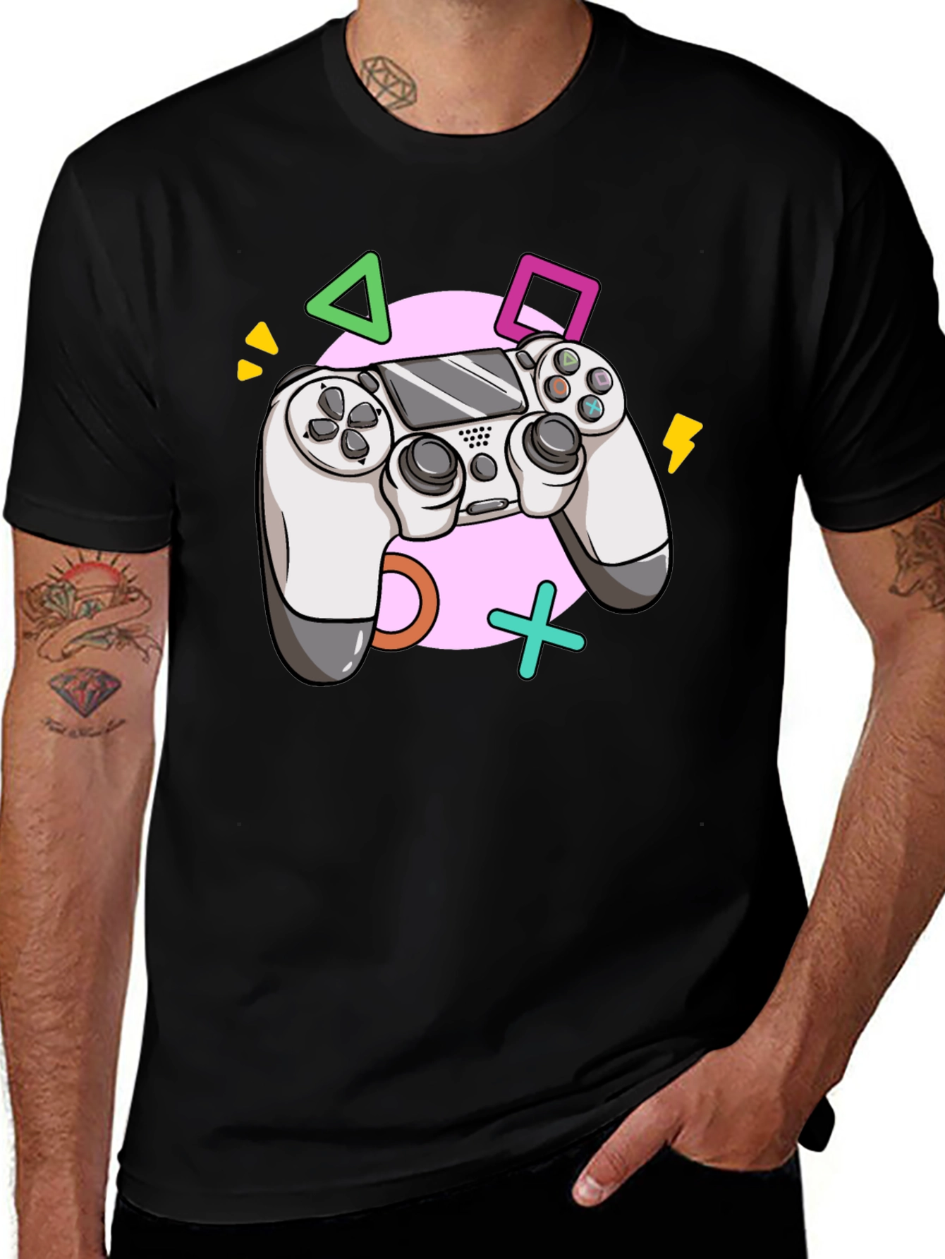 Gamer T-Shirt - Controller Graphic Tee