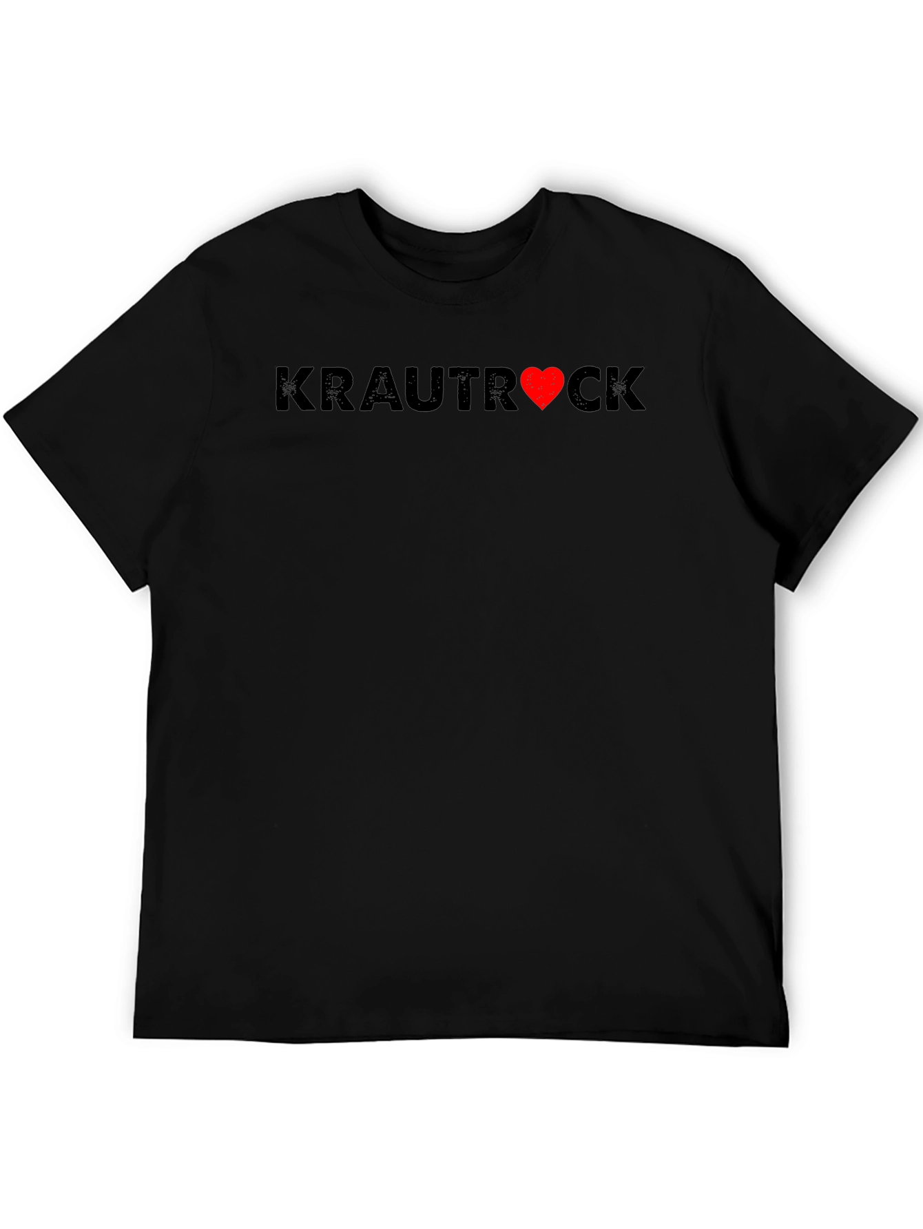 Krautrock Heart Graphic Tee - Soft Cotton Blend