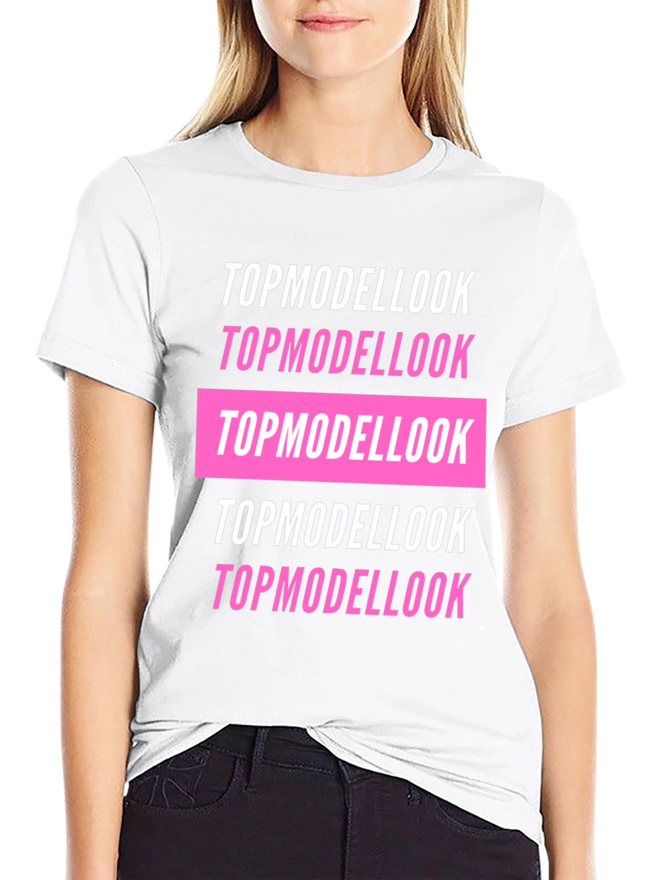 Topmodellook Graphic Tee