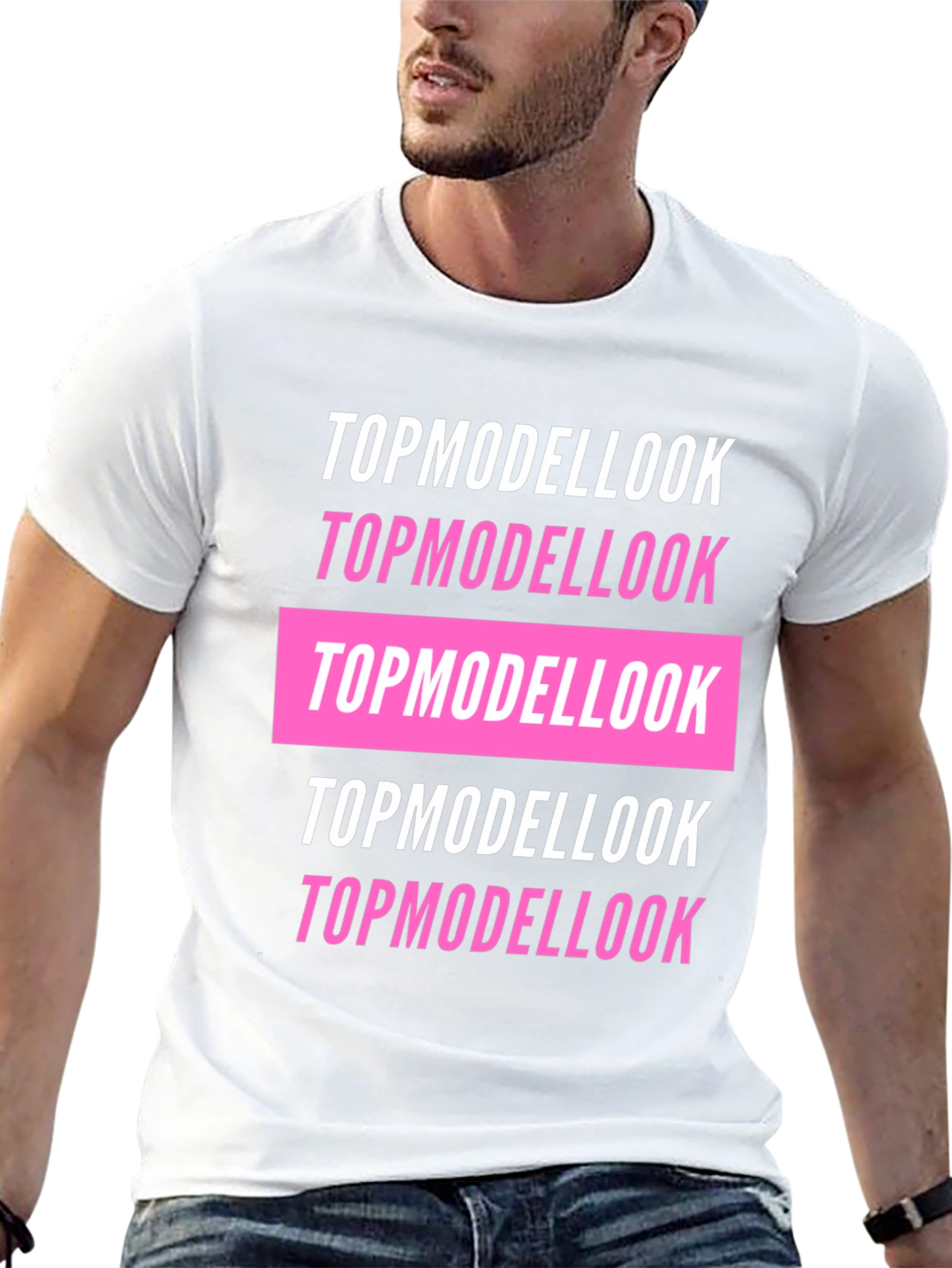 Topmodellook Graphic Tee