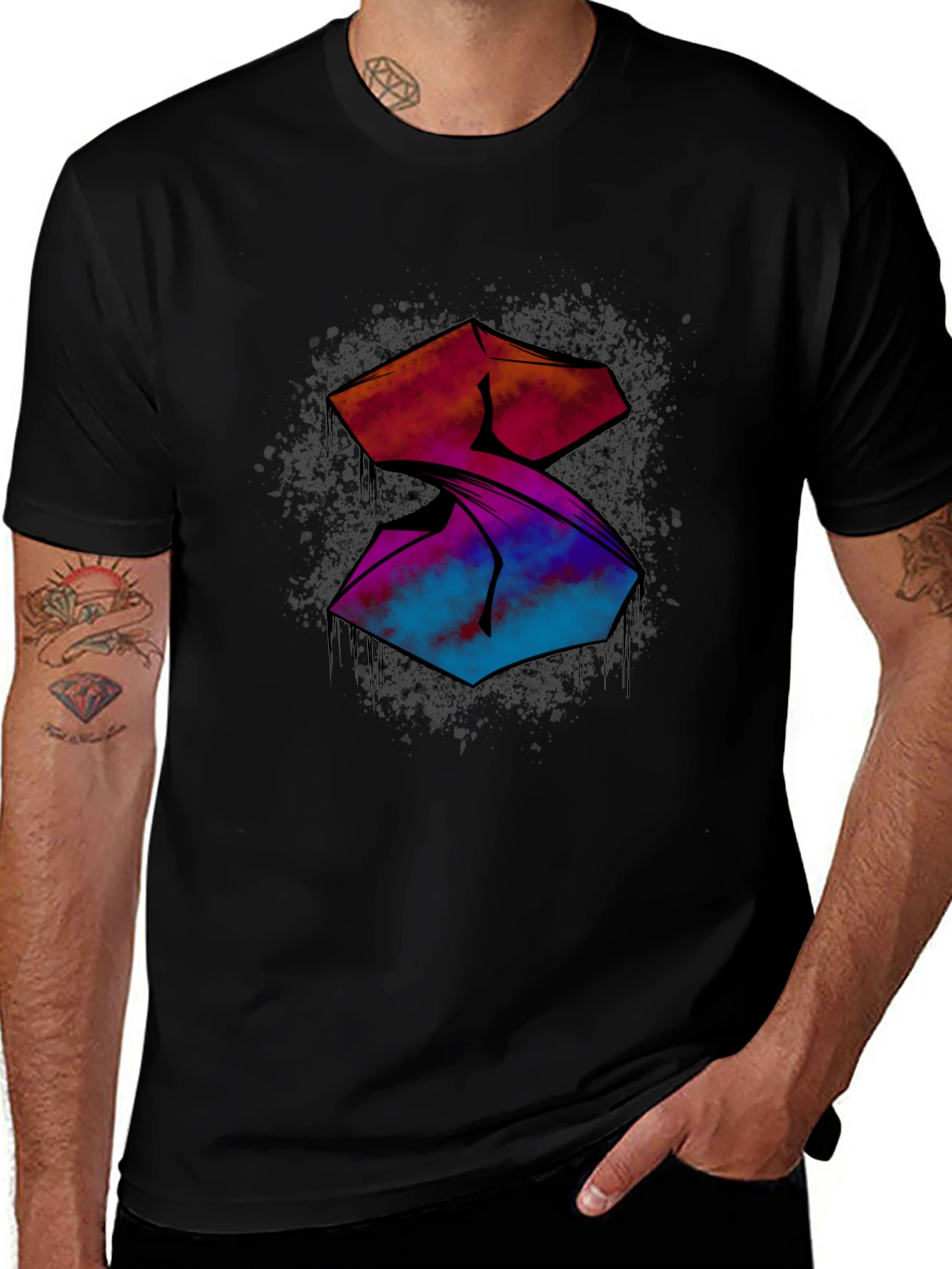Cool Graphic T-Shirt - Street Style S Design
