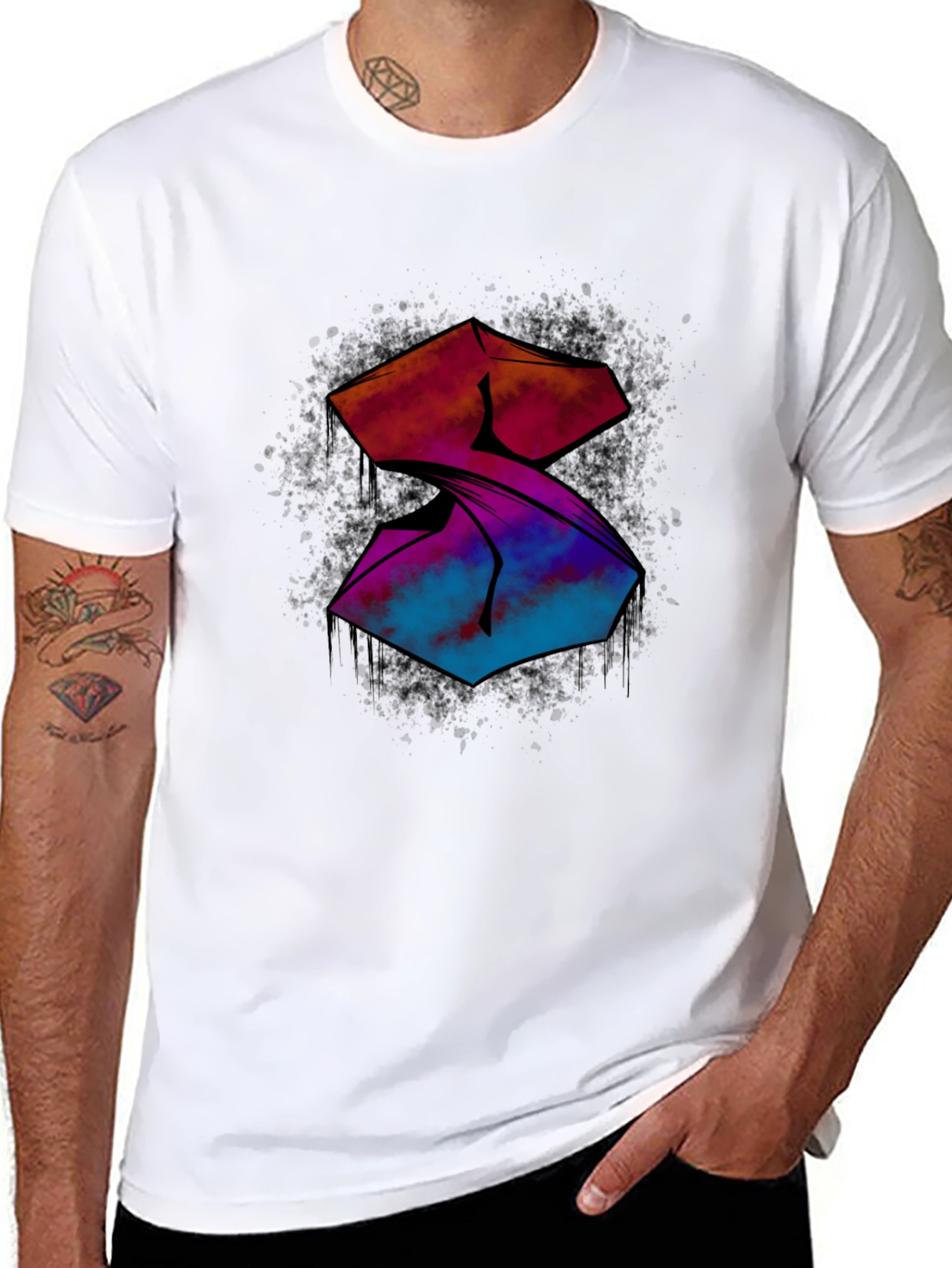 Cool Graphic T-Shirt - Street Style S Design