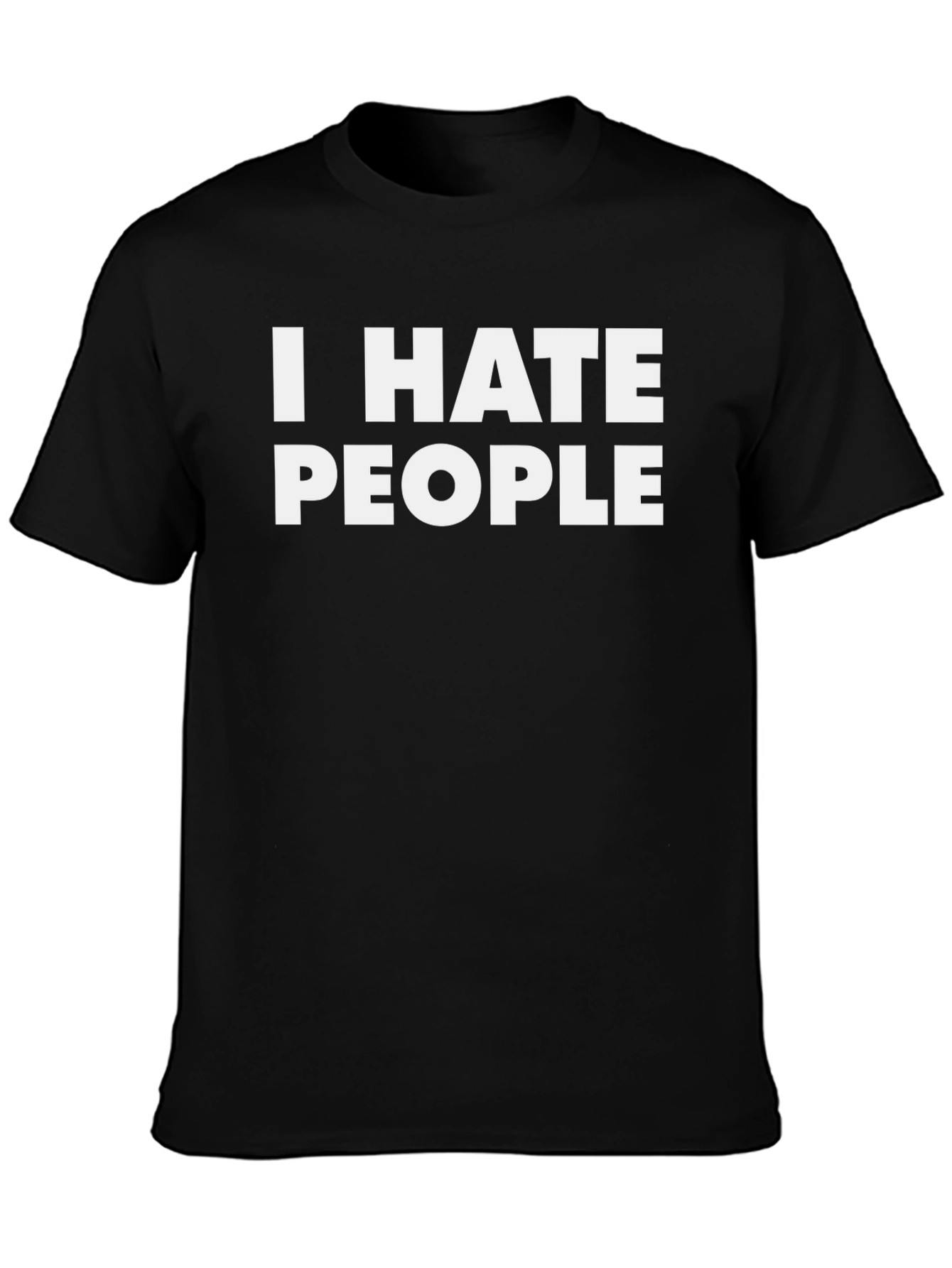 I Hate People Graphic Tee - Anti-Social T-Shirt