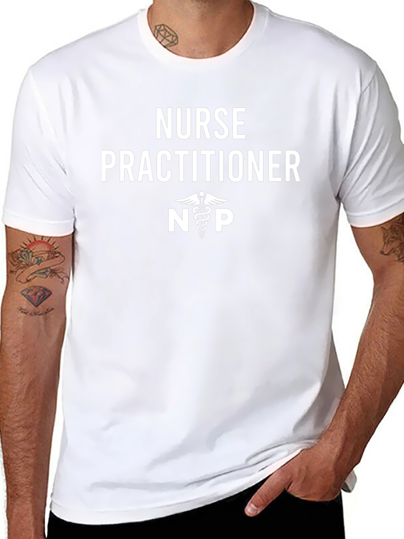 Nurse Practitioner T-Shirt - Black NP Tee