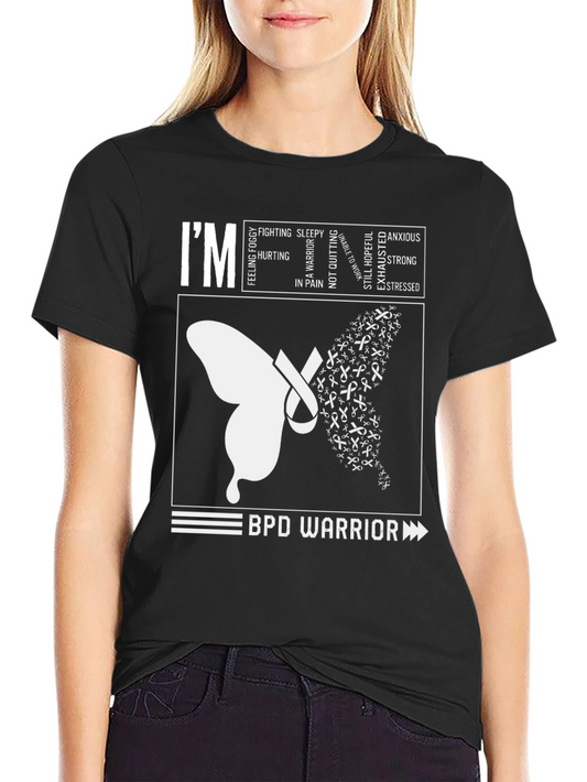 BPD Warrior T-Shirt - Mental Health Awareness