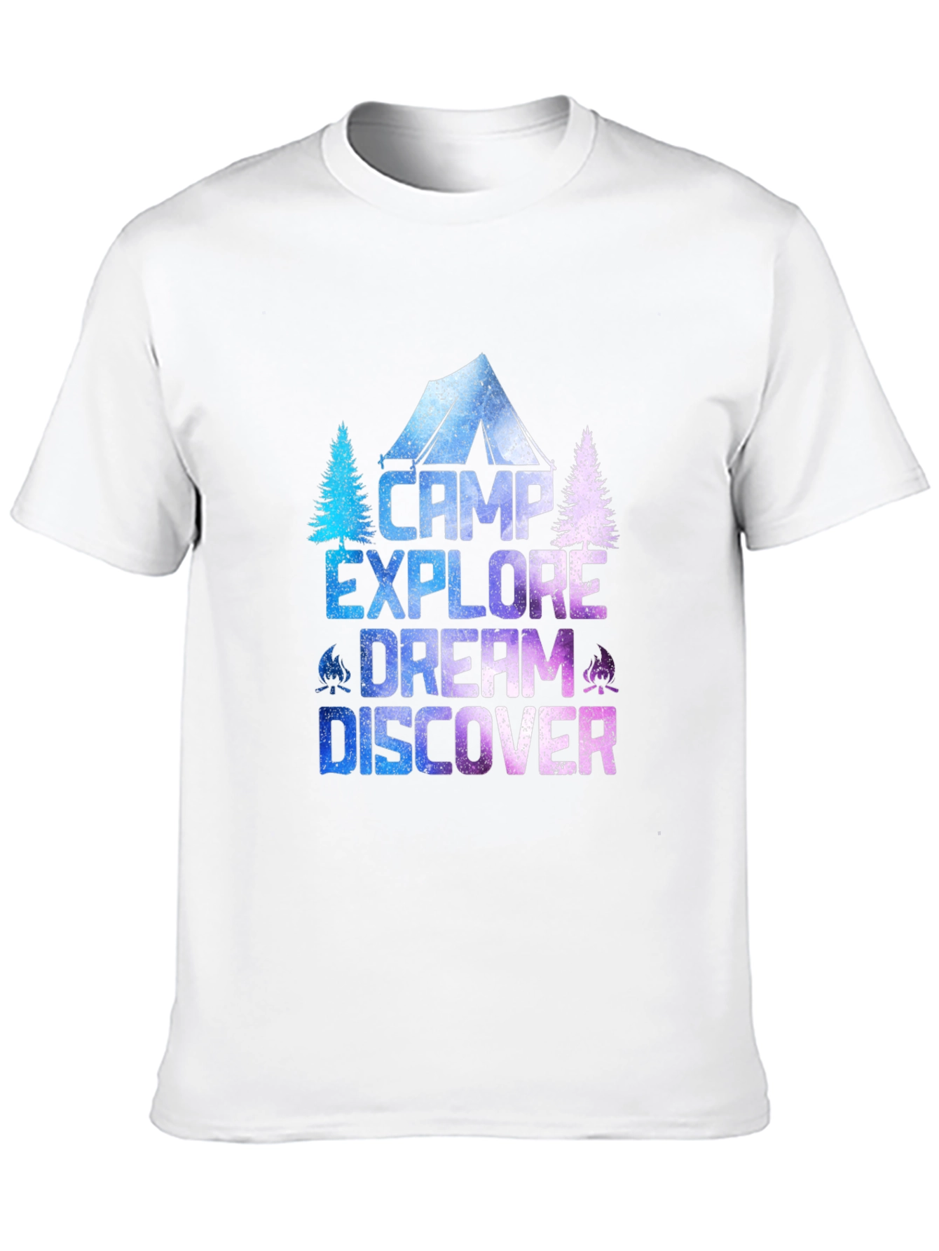 Camp Explore Dream Discover T-Shirt - Adventure Tee