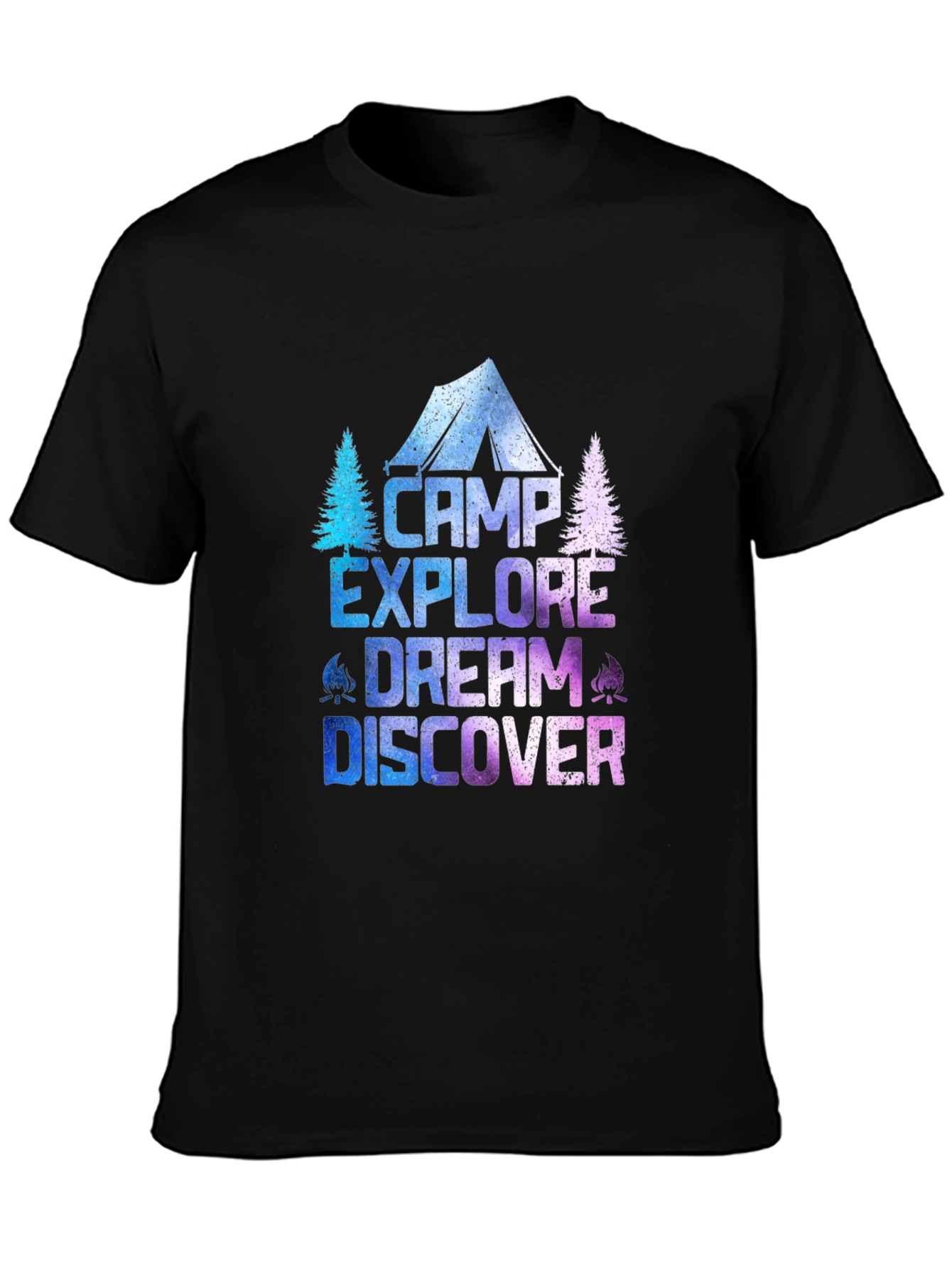 Camp Explore Dream Discover T-Shirt - Adventure Tee