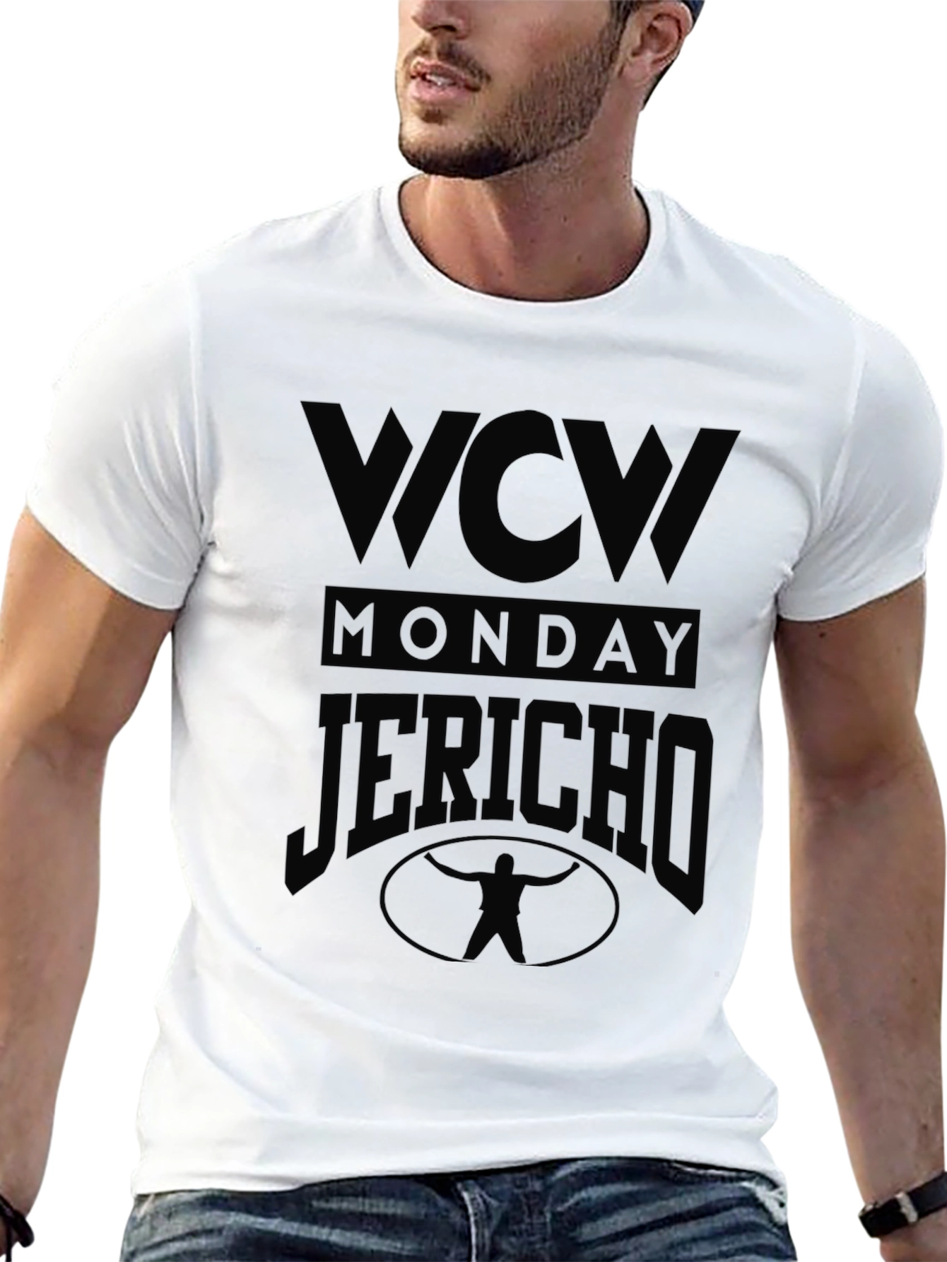 WCW Monday Jericho Black T-Shirt