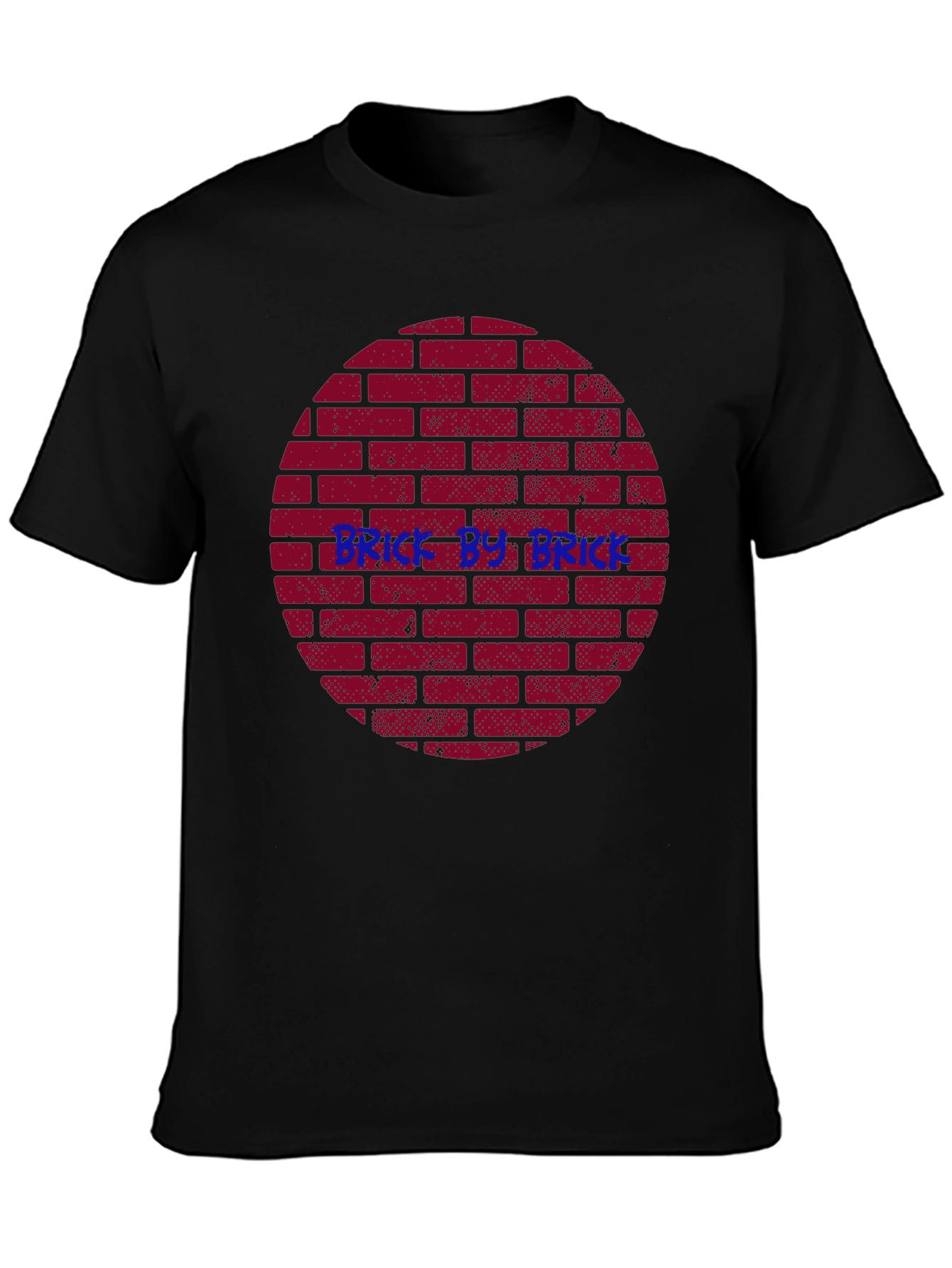 Brick by Brick Graphic Tee - Construction Style