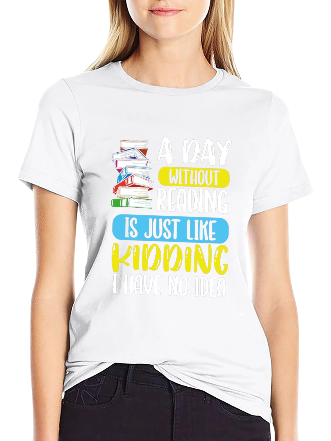 A Day Without Reading Graphic Tee