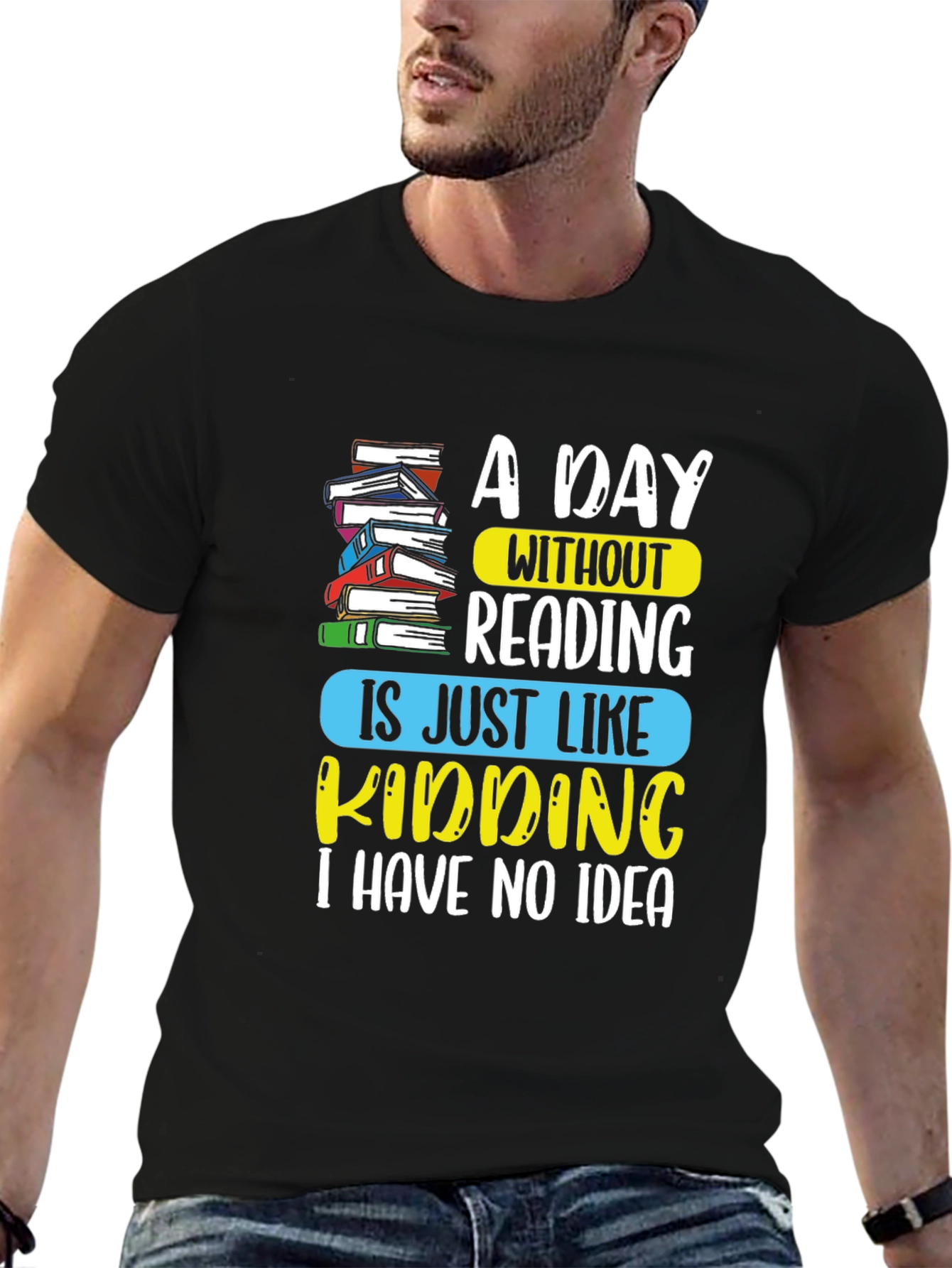 A Day Without Reading Graphic Tee
