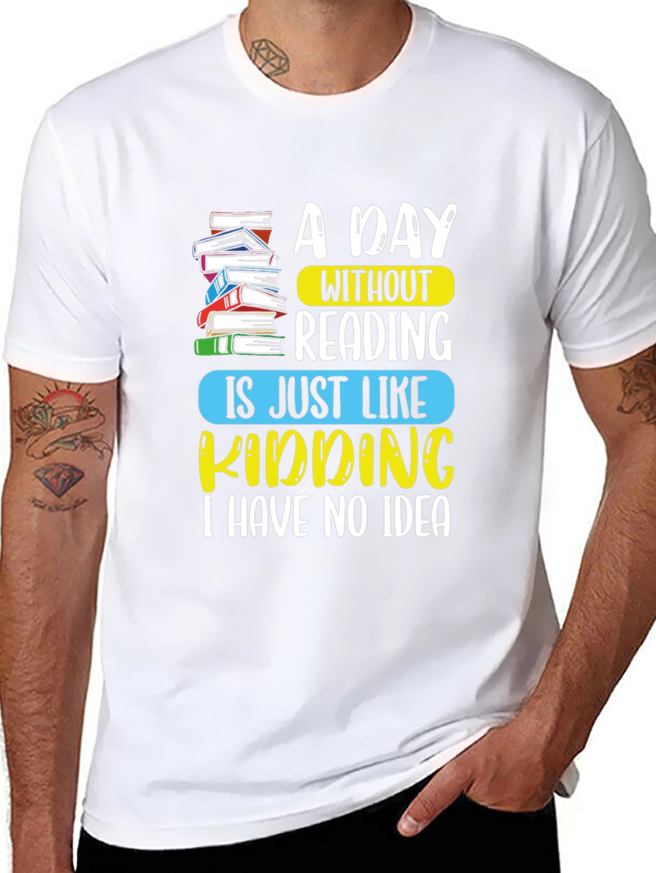 A Day Without Reading Graphic Tee