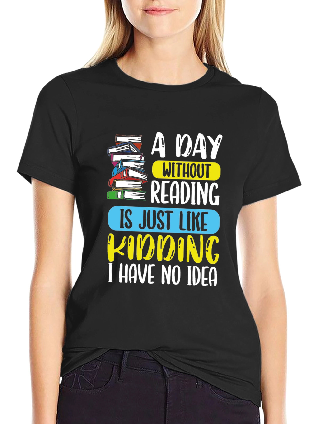 A Day Without Reading Graphic Tee