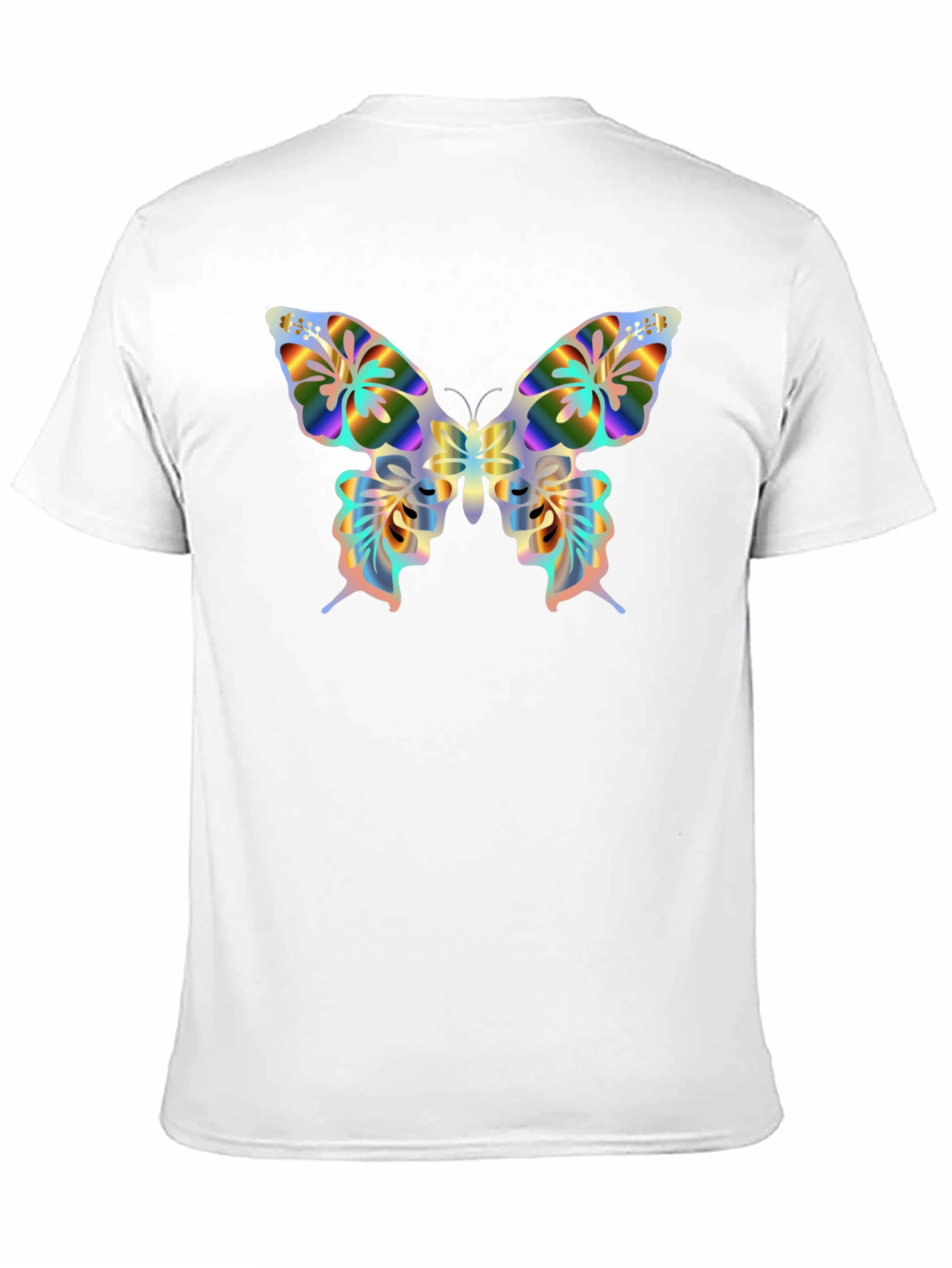 Butterfly Graphic T-Shirt - Black