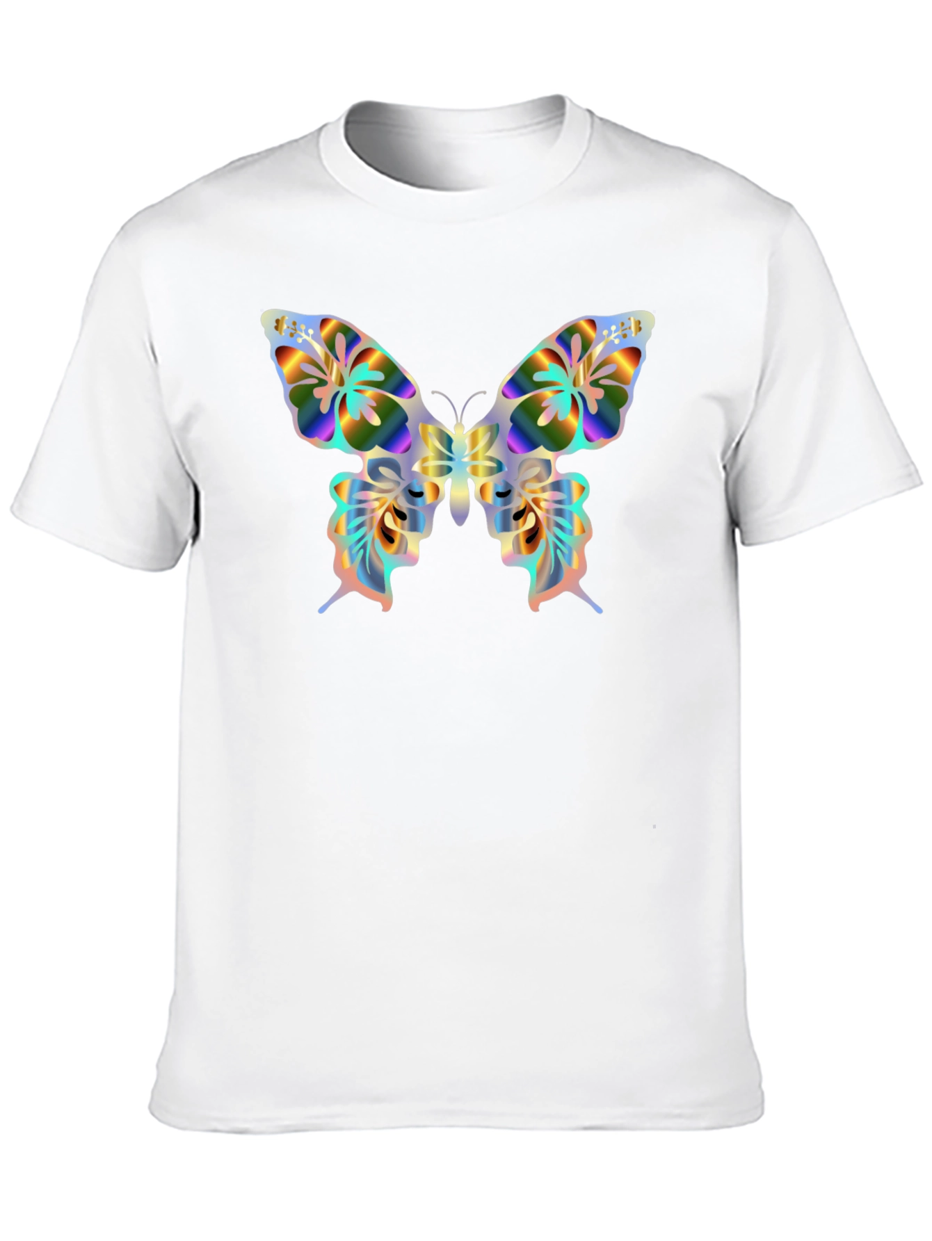 Butterfly Graphic T-Shirt - Black