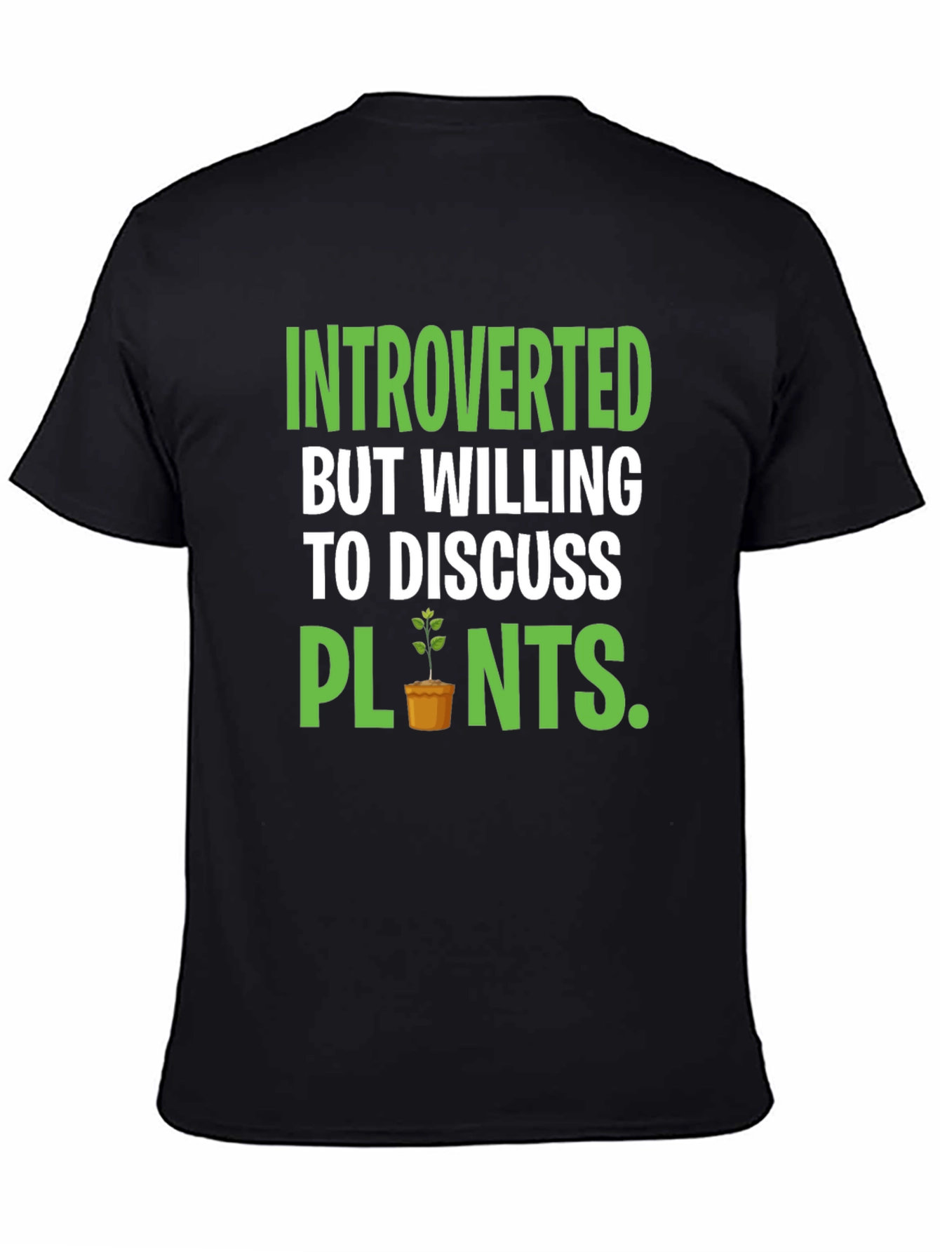 Introverted Plants Graphic Tee