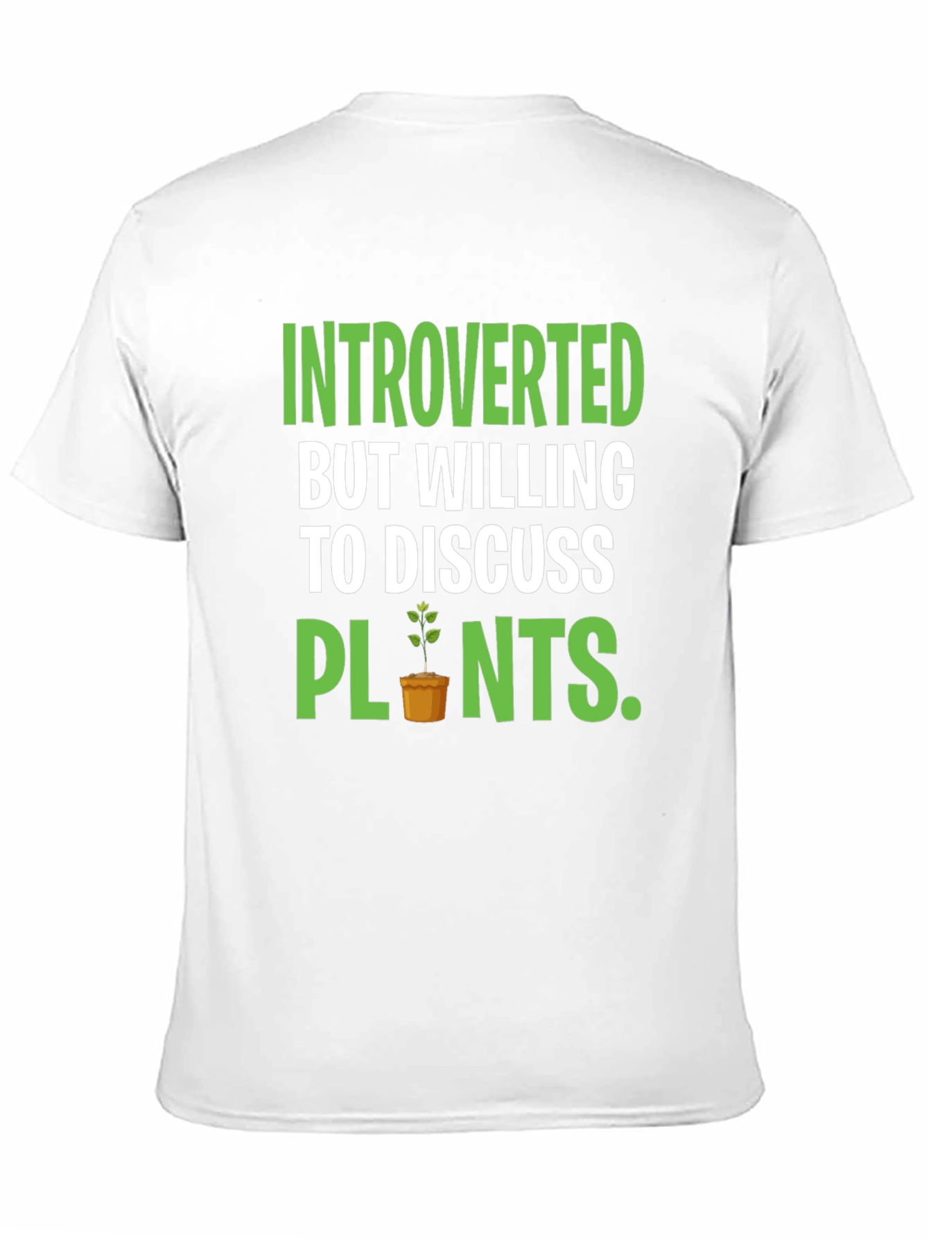 Introverted Plants Graphic Tee