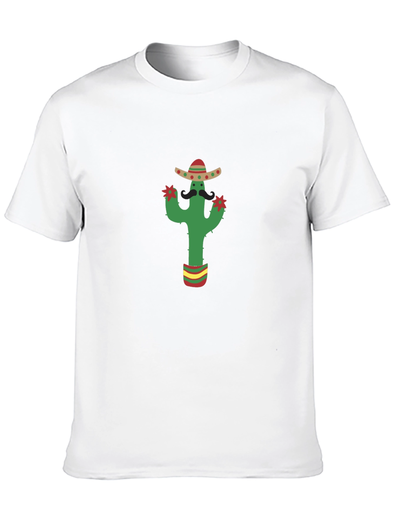Cactus Sombrero T-Shirt - Fiesta Fun!