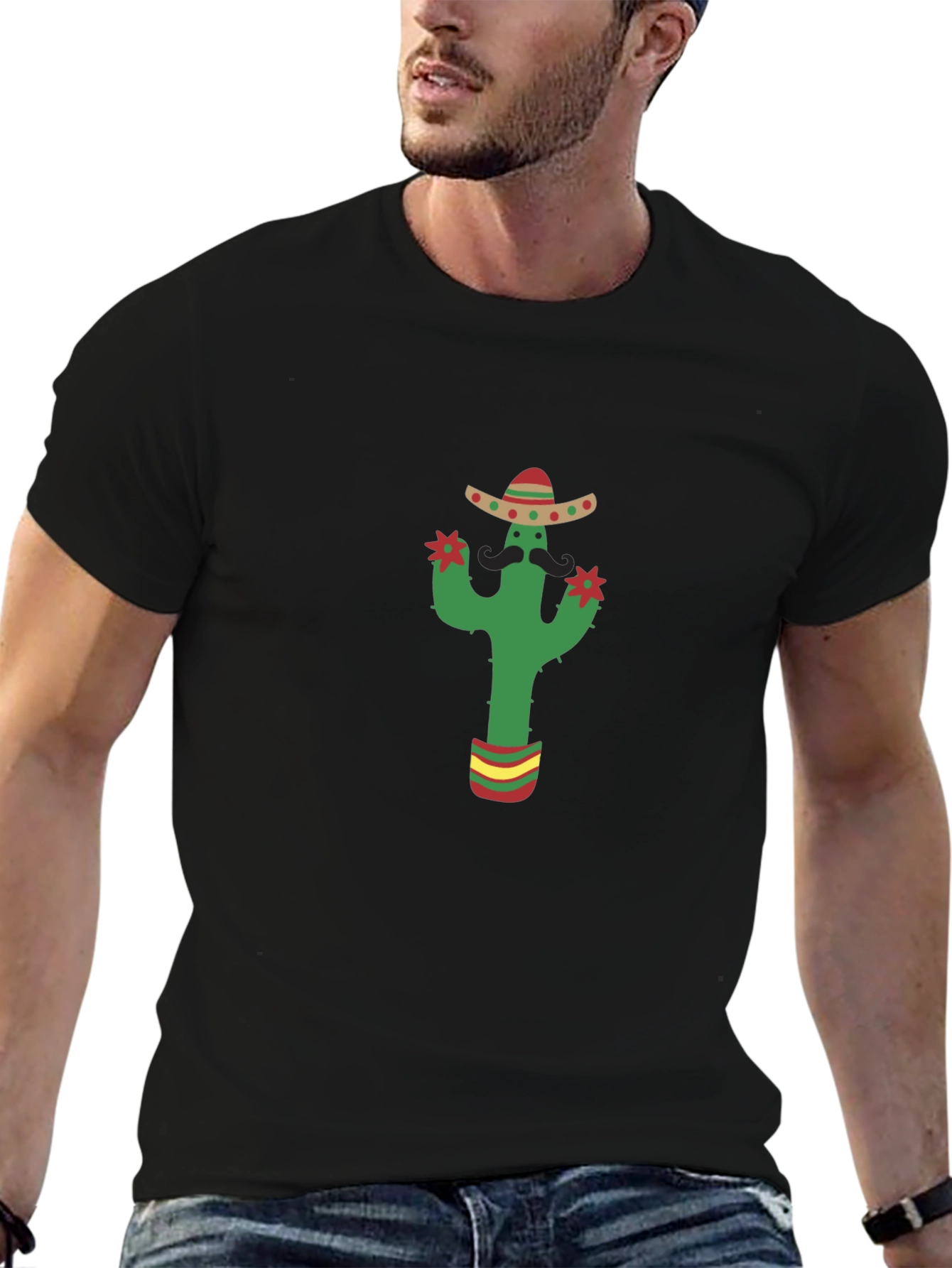 Cactus Sombrero T-Shirt - Fiesta Fun!