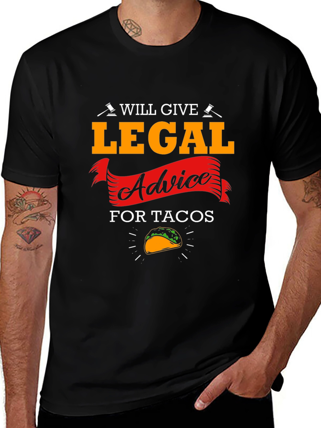 Legal Advice for Tacos T-Shirt