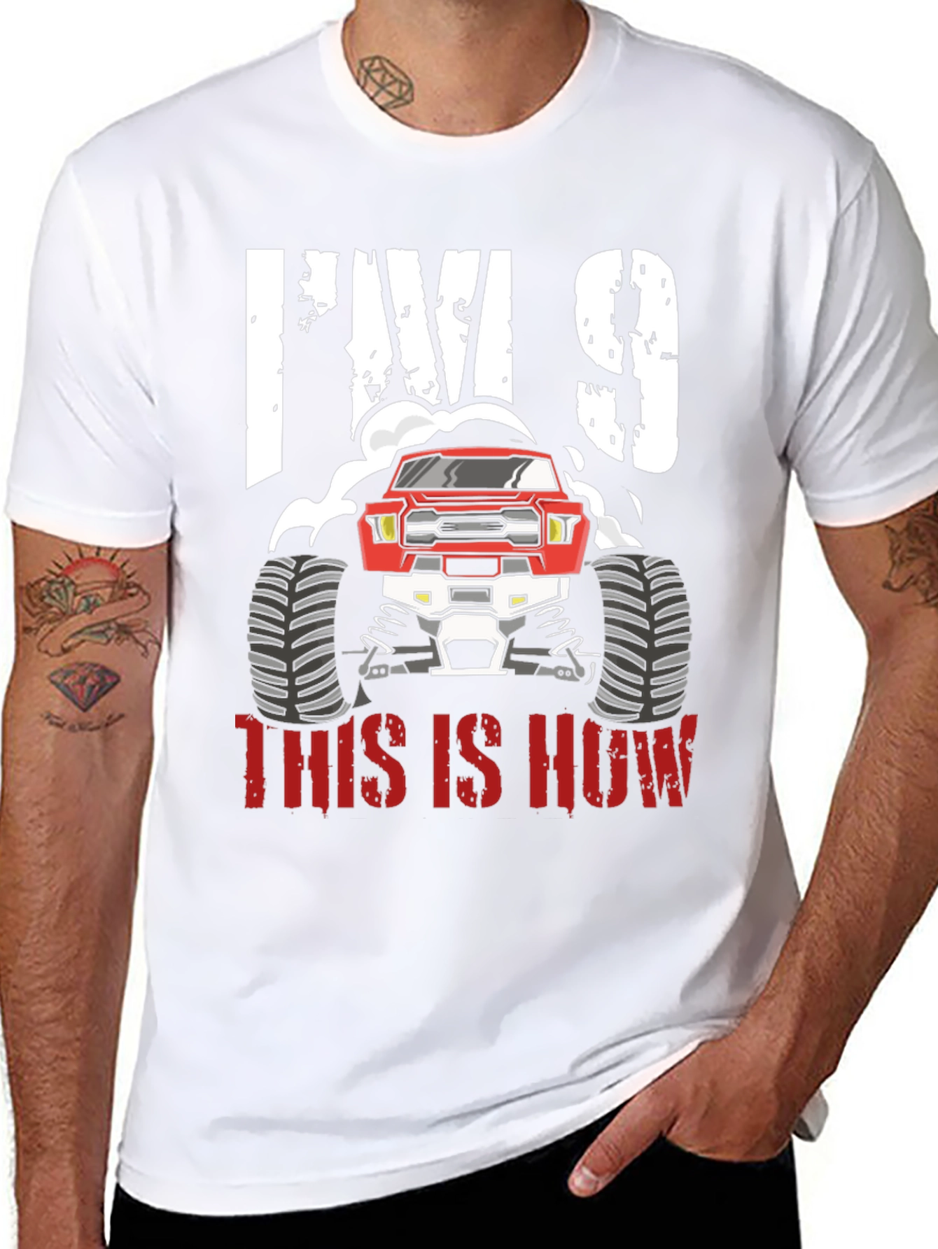 Im 9 Monster Truck Birthday Shirt