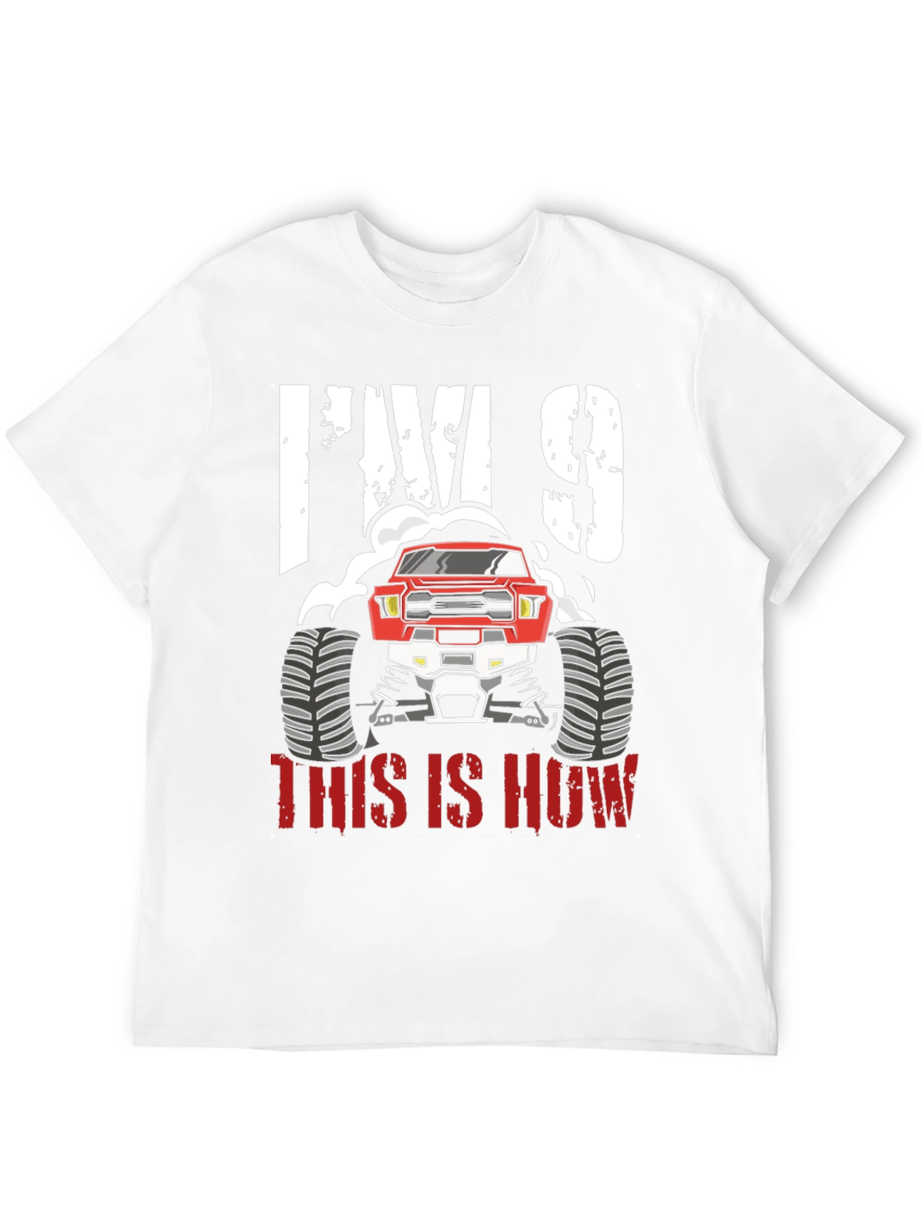 Im 9 Monster Truck Birthday Shirt