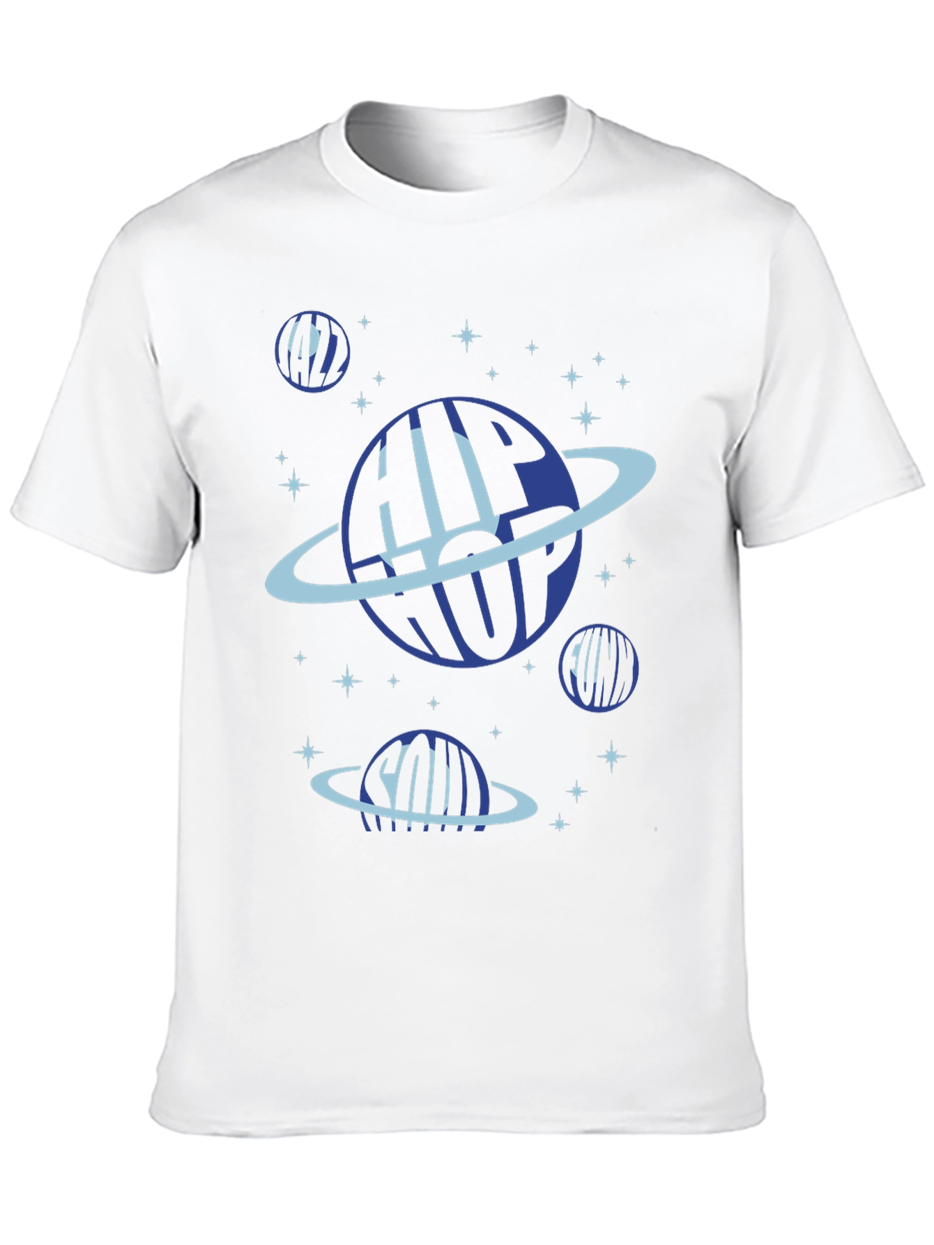 Hip Hop Planet Black T-Shirt