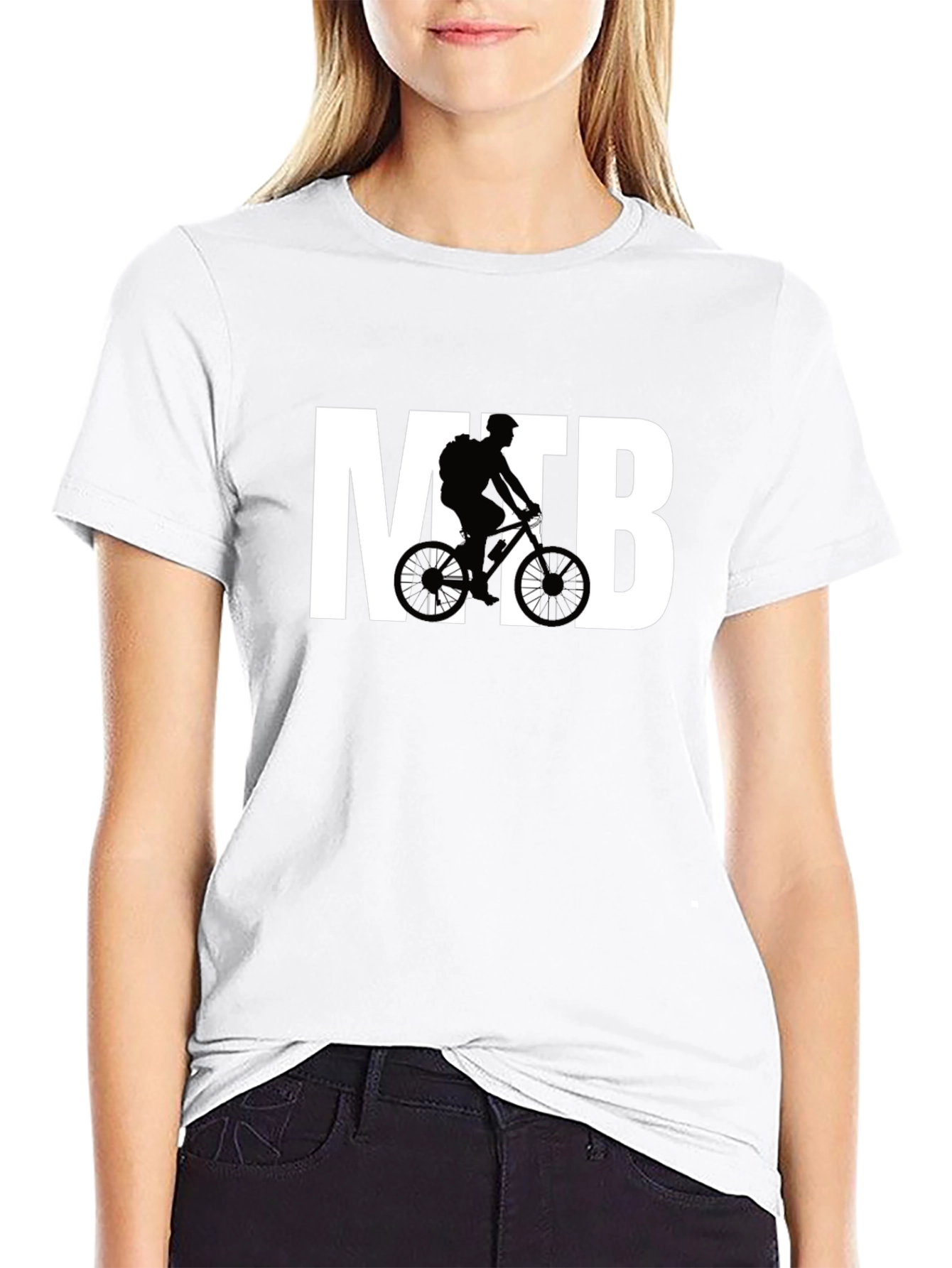 MTB Cyclist Graphic T-Shirt