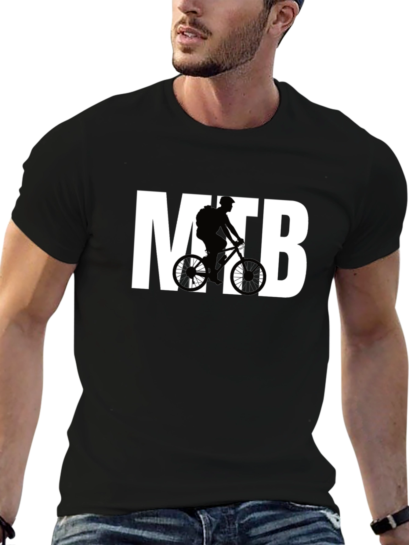 MTB Cyclist Graphic T-Shirt
