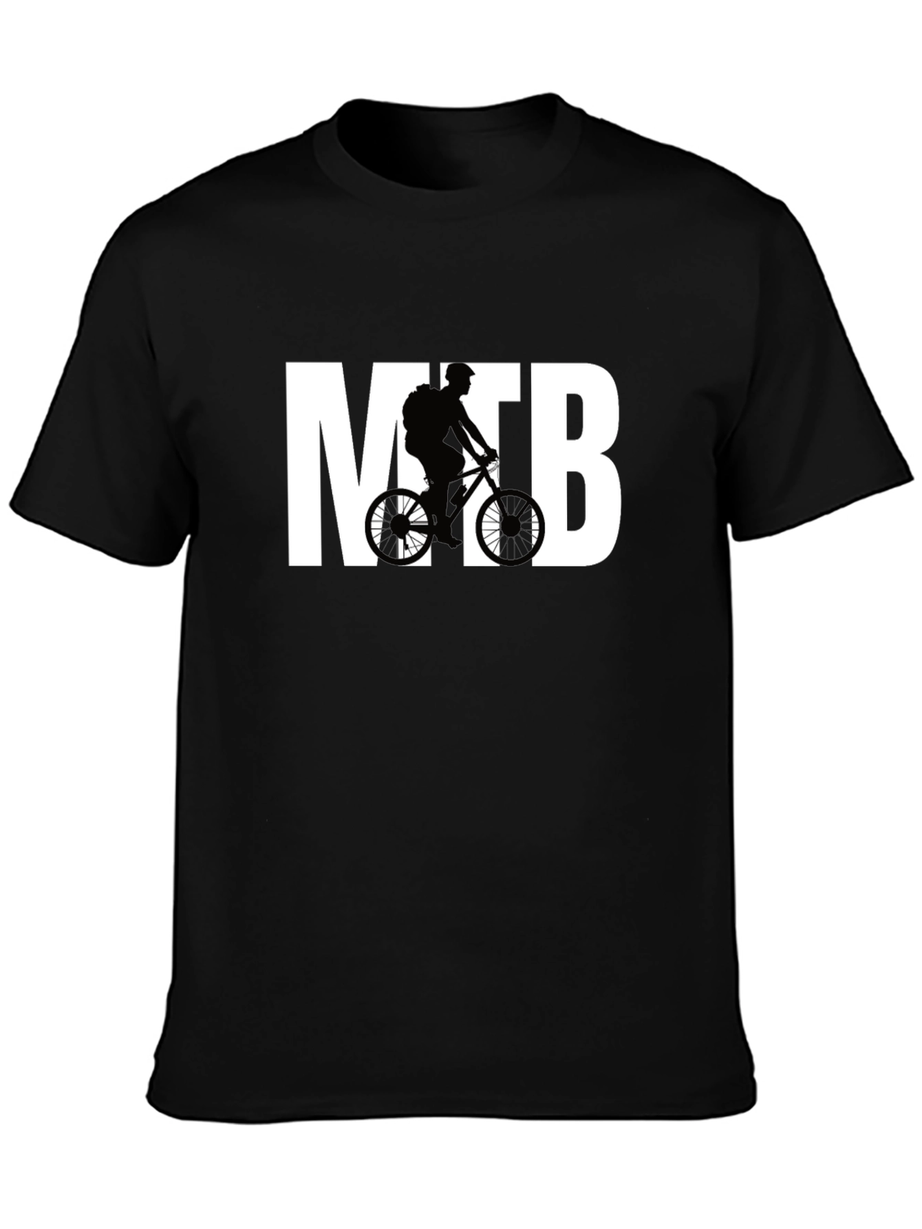 MTB Cyclist Graphic T-Shirt