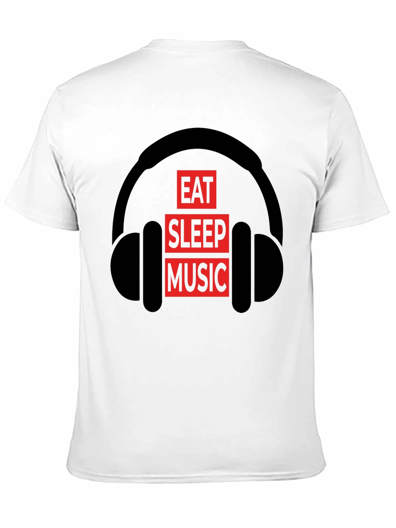 Eat Sleep Music T-Shirt | Black Graphic Tee