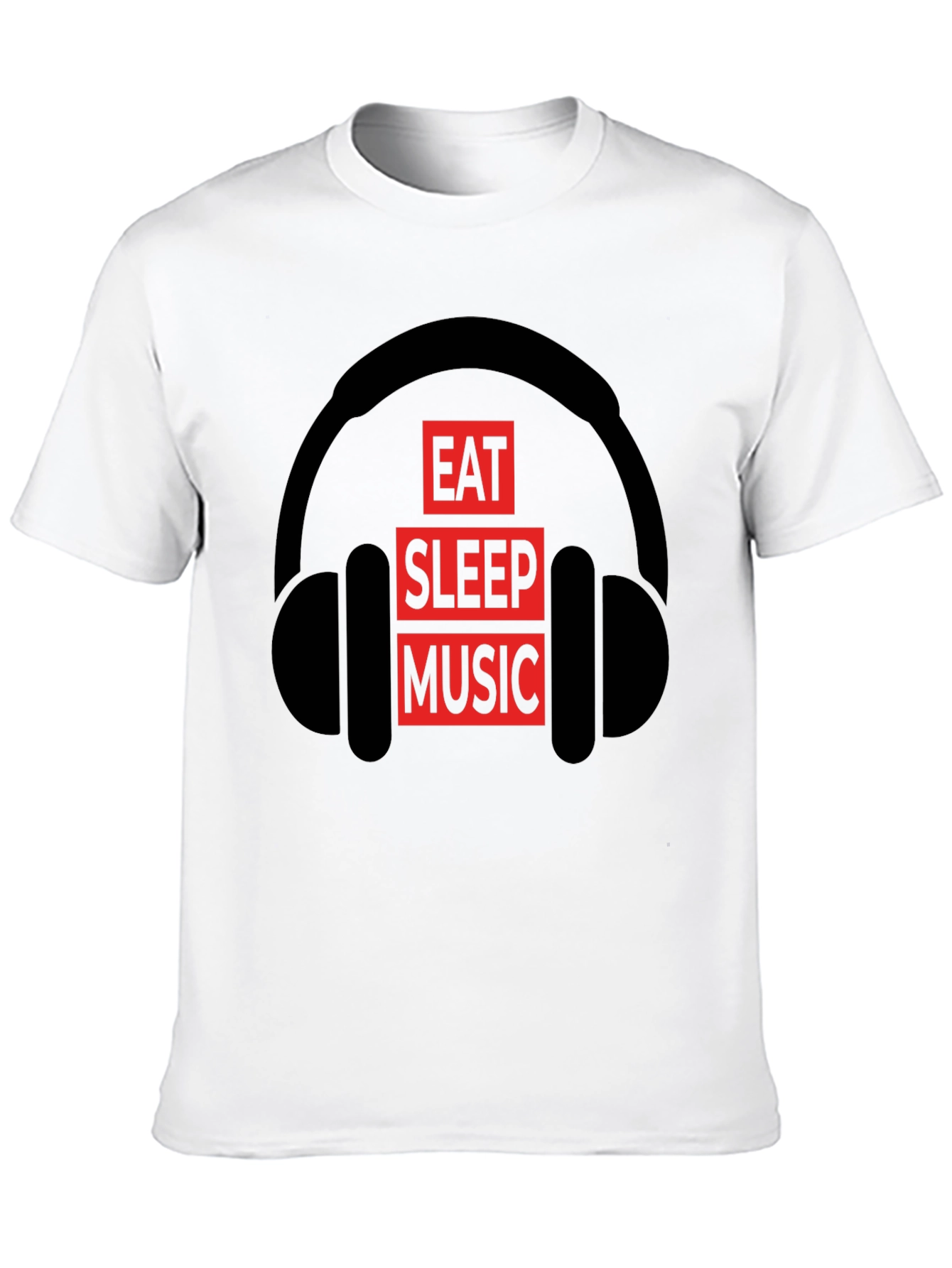 Eat Sleep Music T-Shirt | Black Graphic Tee