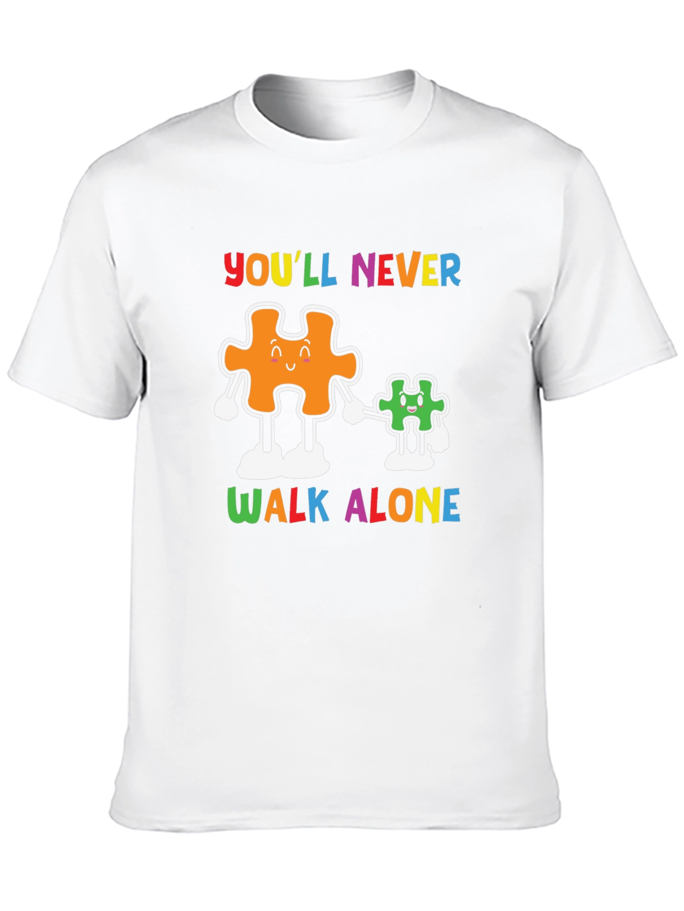 Youll Never Walk Alone Autism Awareness T-Shirt