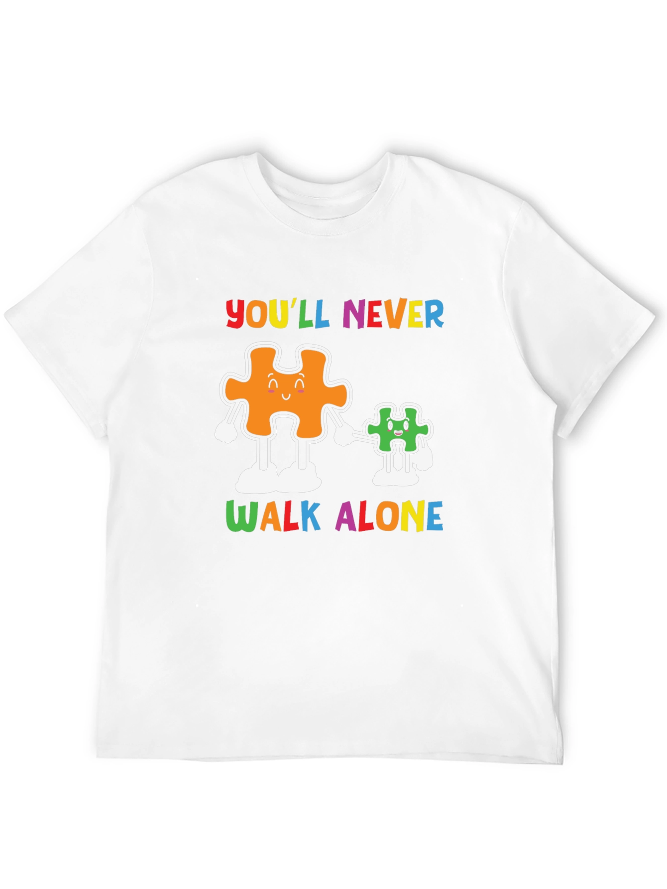 Youll Never Walk Alone Autism Awareness T-Shirt