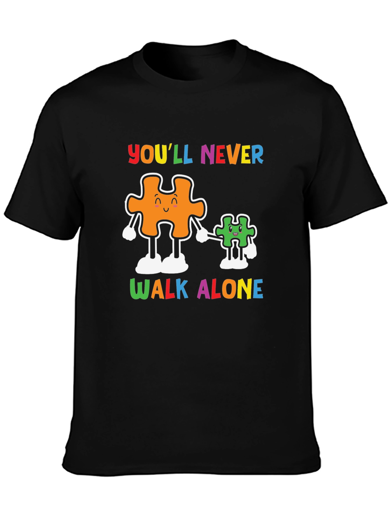 Youll Never Walk Alone Autism Awareness T-Shirt