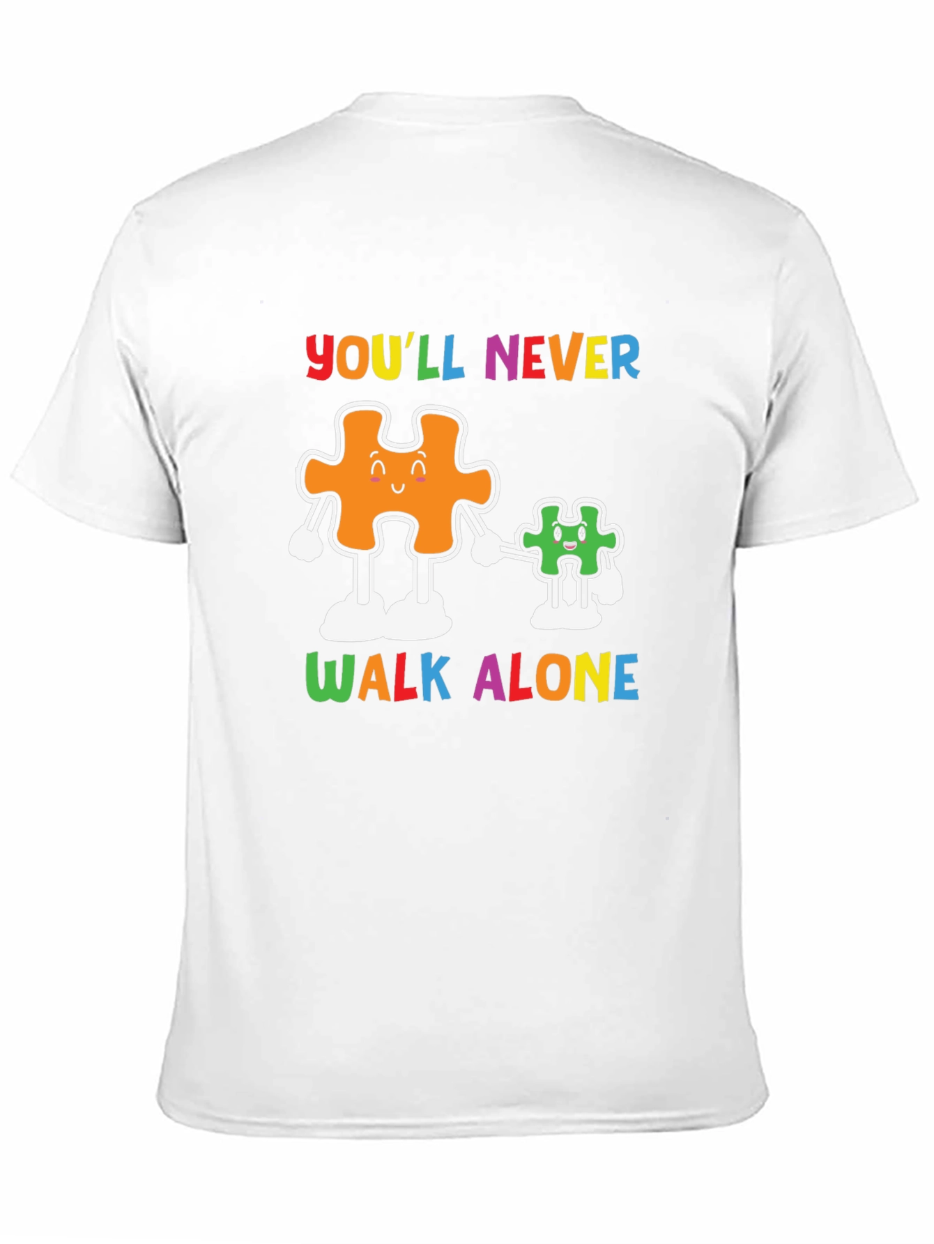 Youll Never Walk Alone Autism Awareness T-Shirt