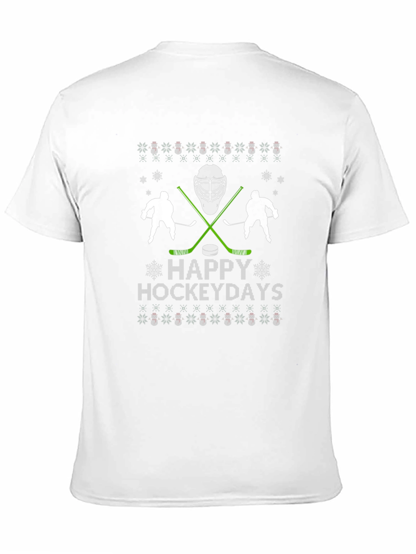 Happy Hockeydays T-Shirt - Holiday Hockey Tee
