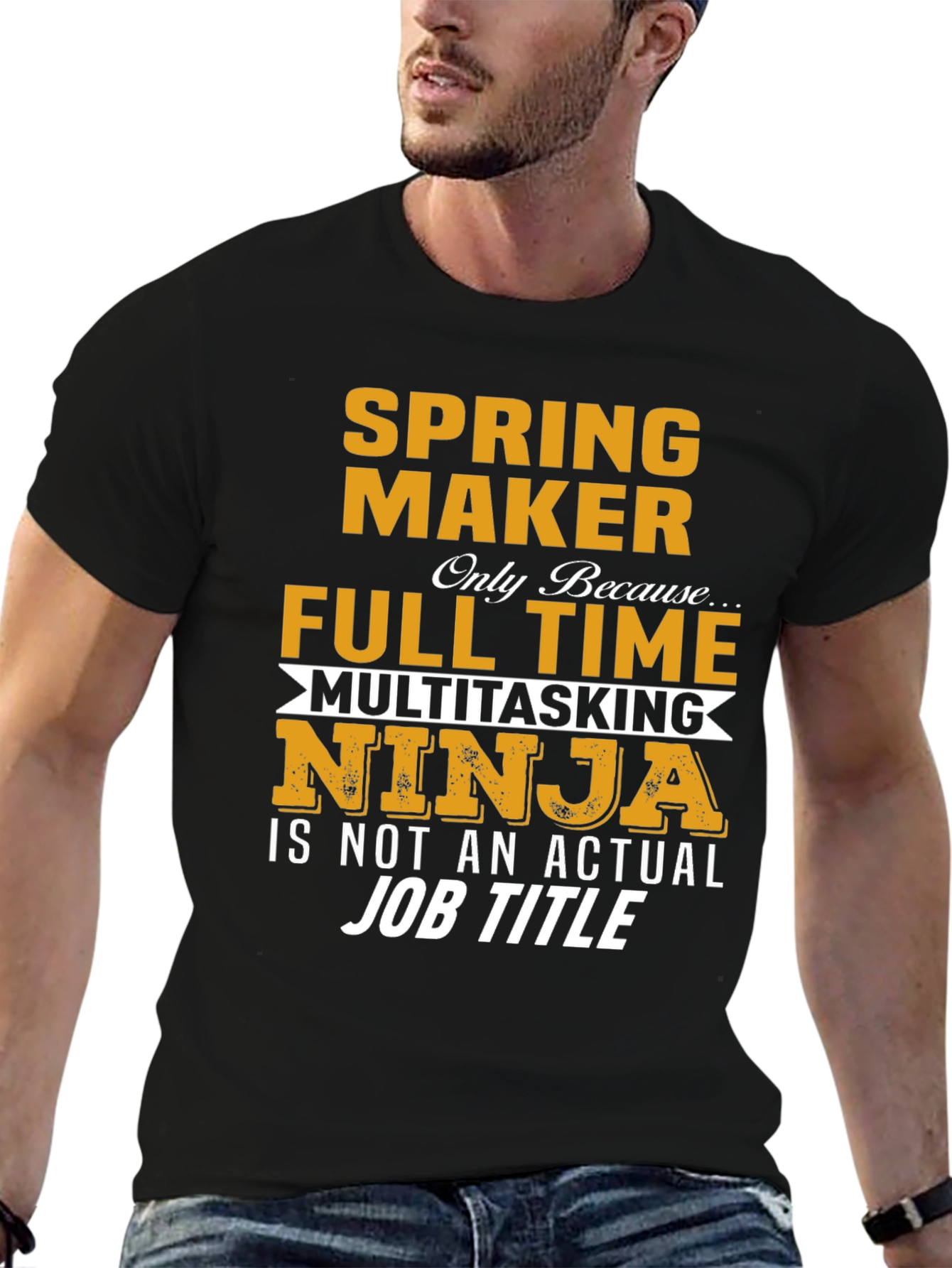 Spring Maker Full Time Ninja T-Shirt