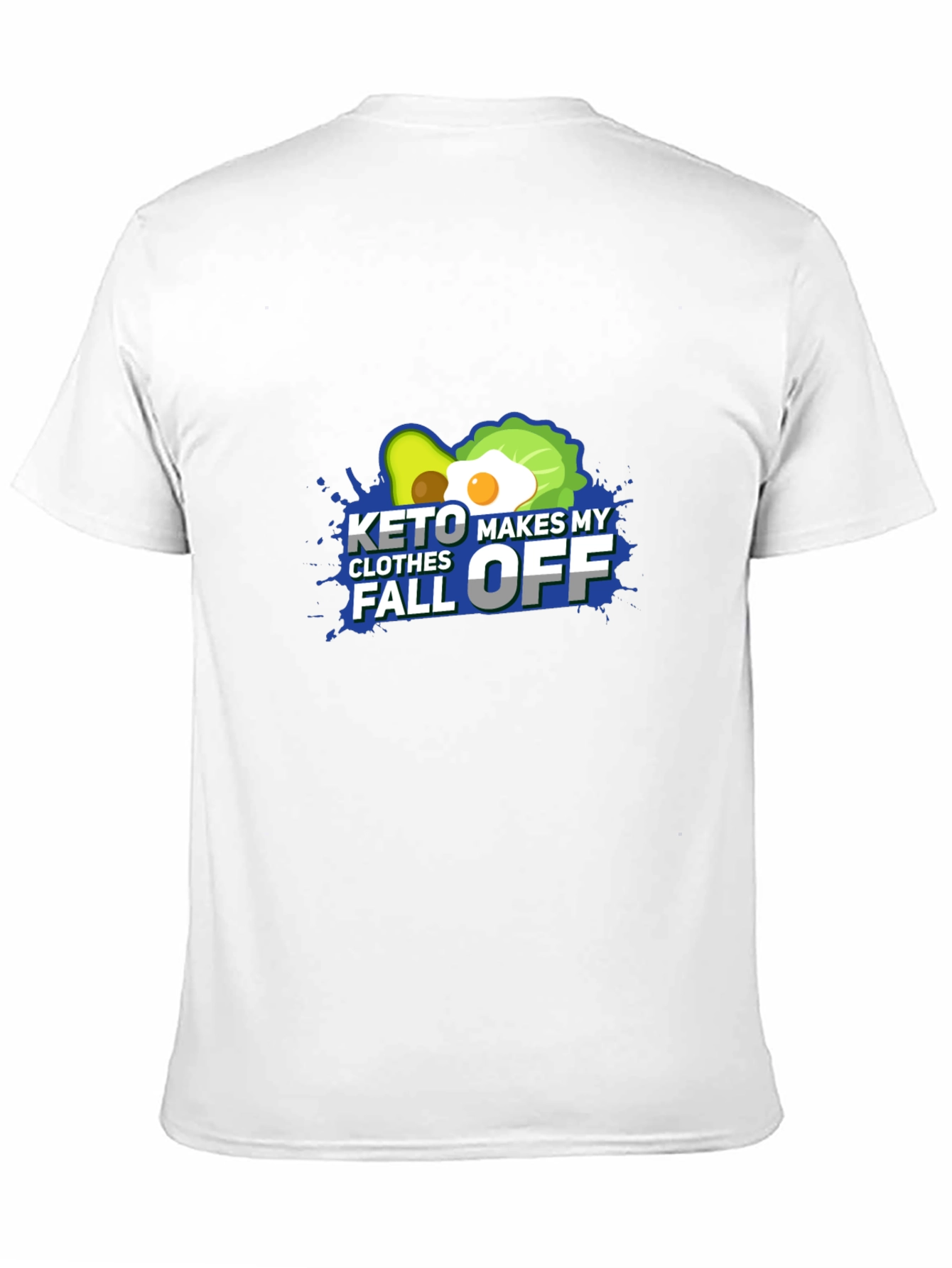 Keto Makes My Clothes Fall Off - Black T-Shirt