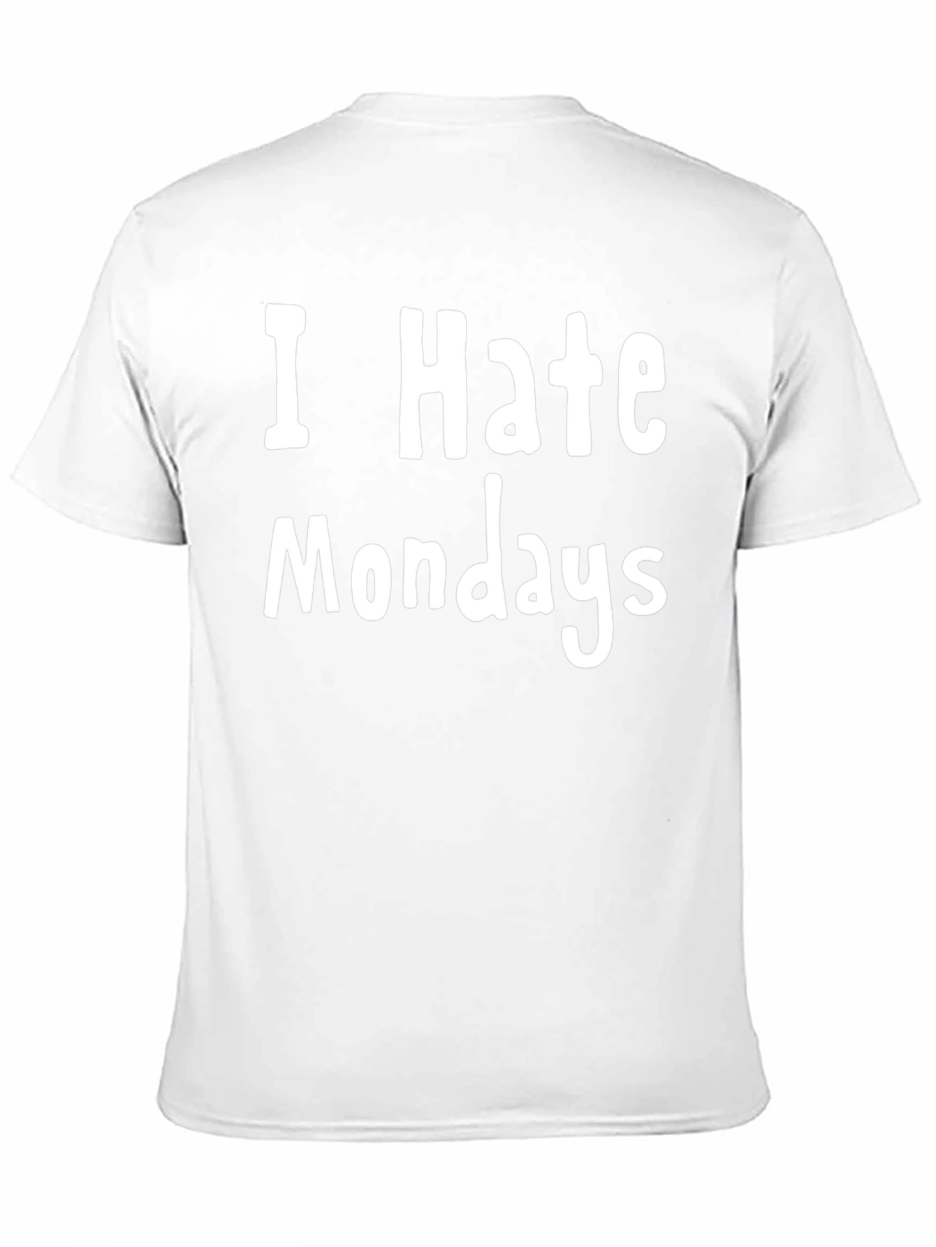 I Hate Mondays Black T-Shirt