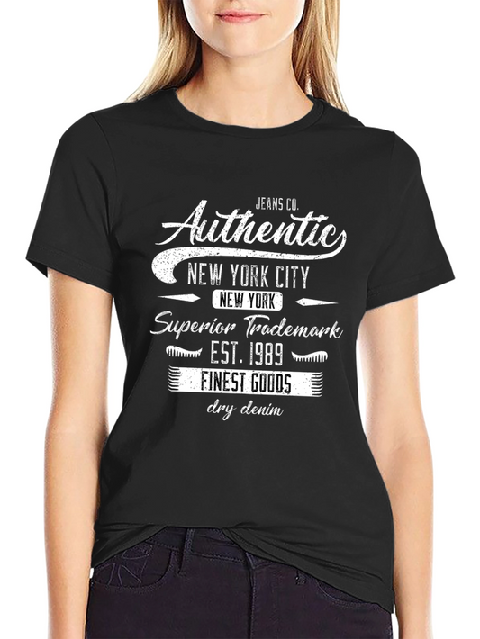 Authentic New York City Graphic T-Shirt