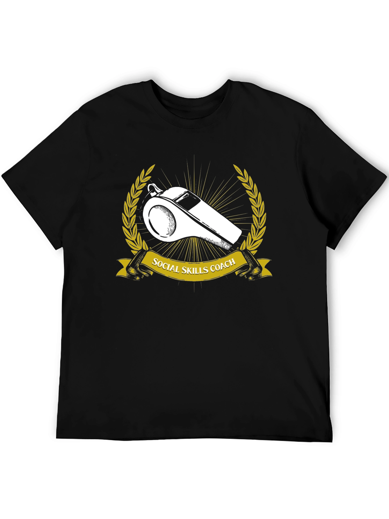 Social Skills Coach T-Shirt - Whistle Graphic Tee