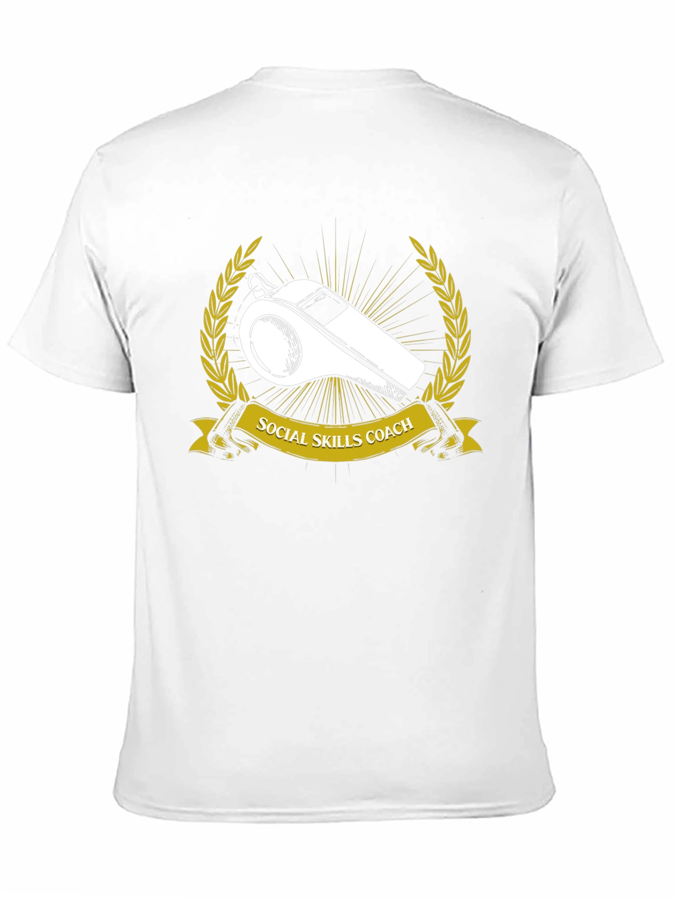 Social Skills Coach T-Shirt - Whistle Graphic Tee