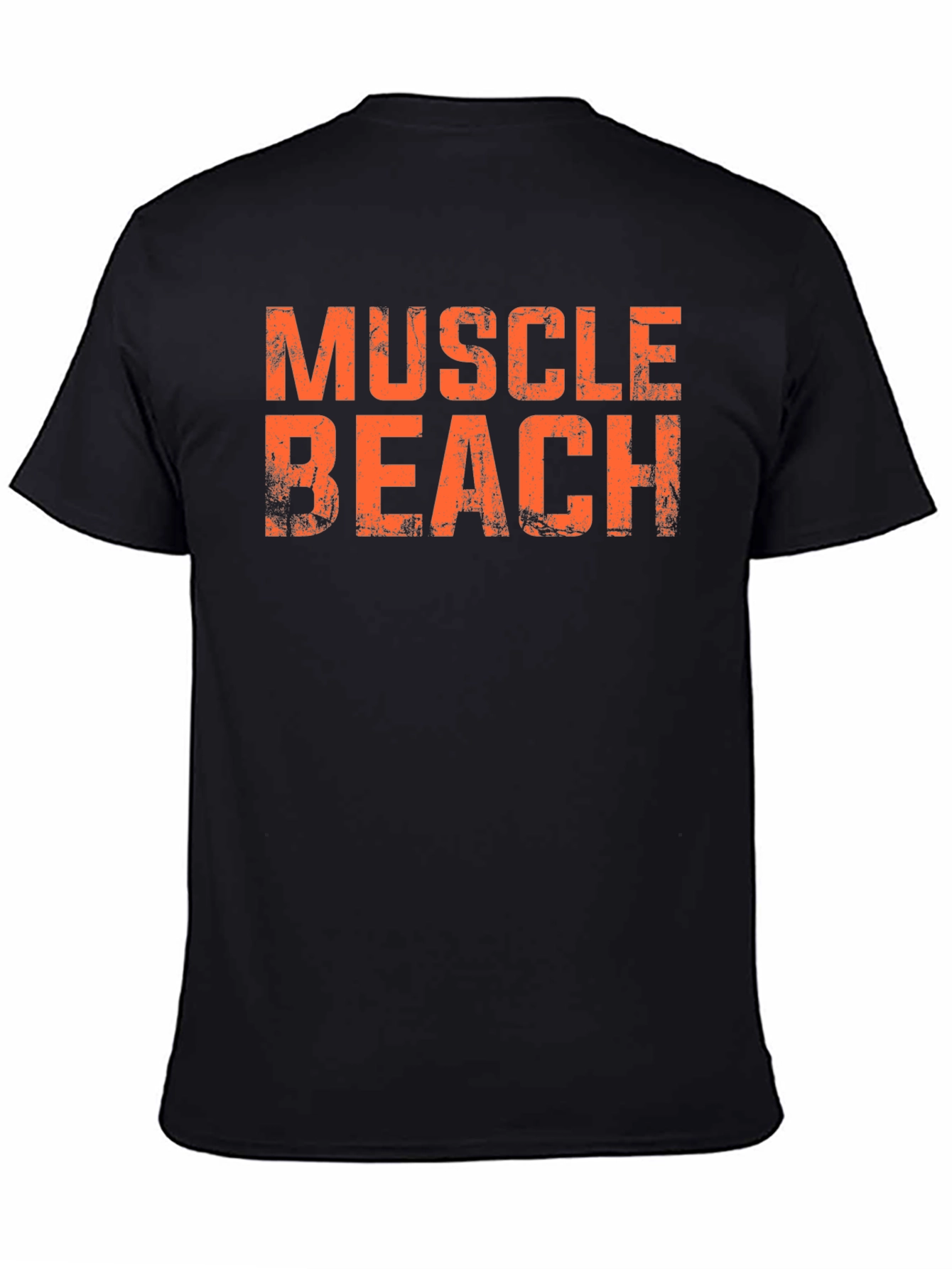Muscle Beach Graphic Tee - Black
